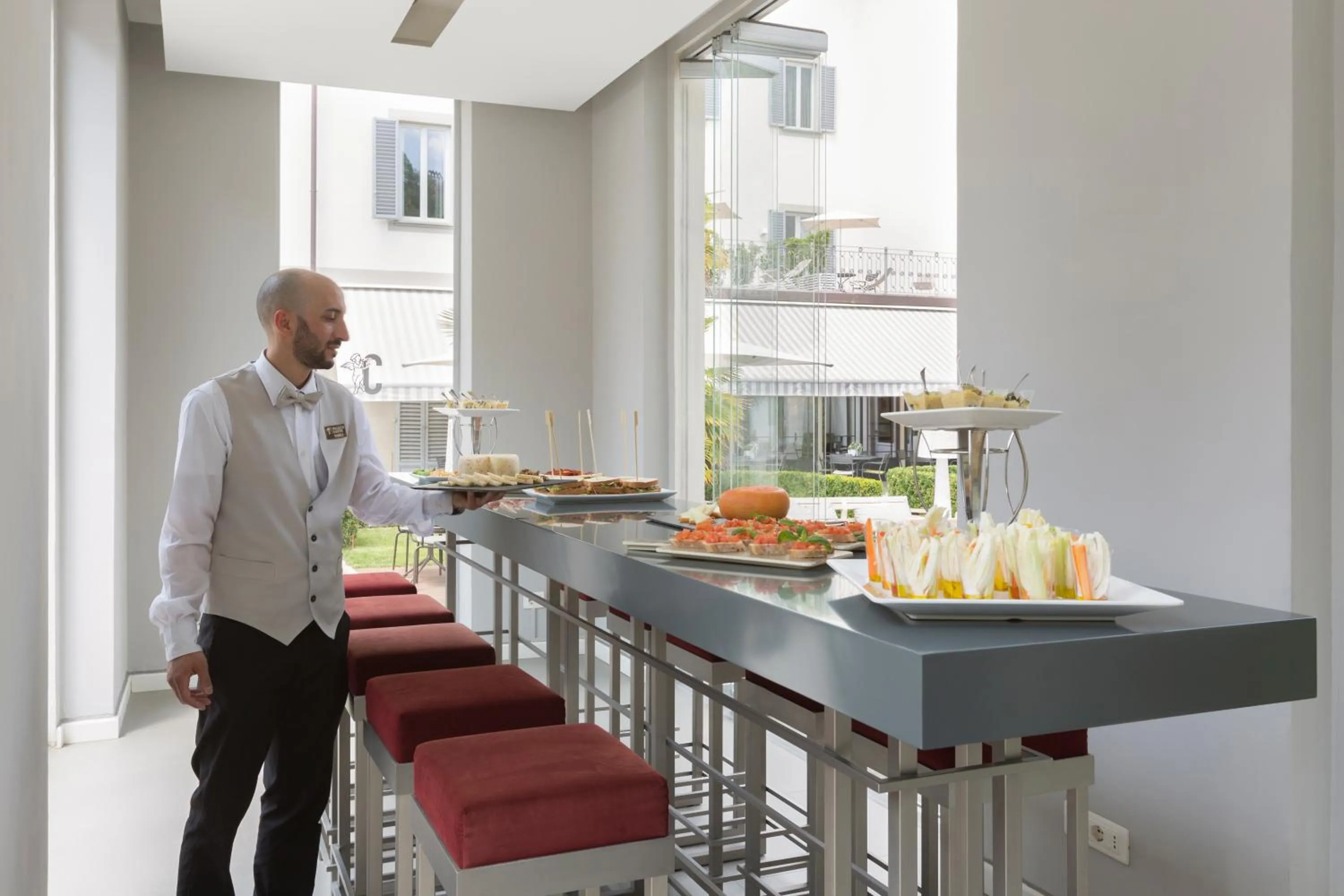 Restaurant/places to eat in Palazzo Castri 1874 Spa & Garden