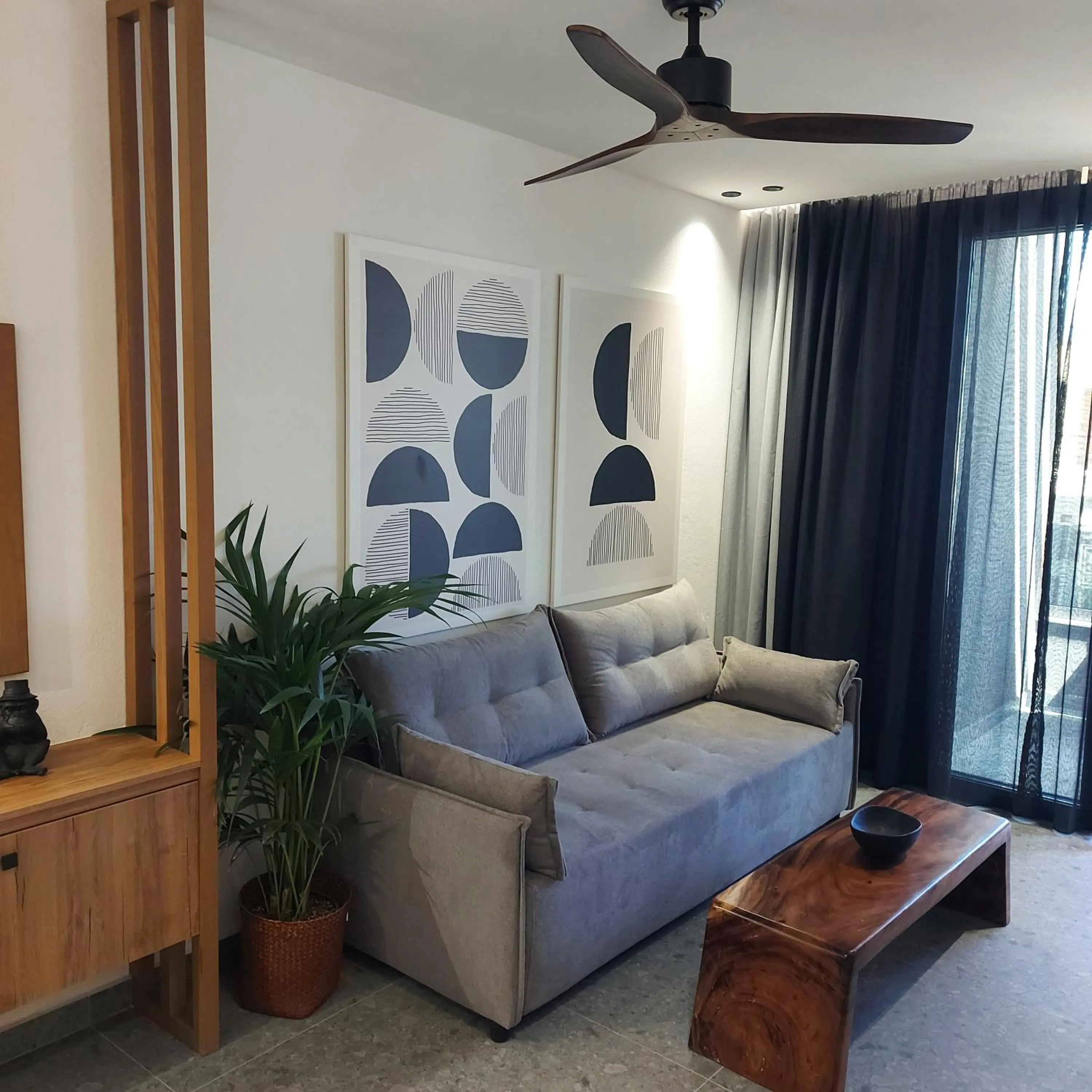 Living room in Utopia Luxury Suites