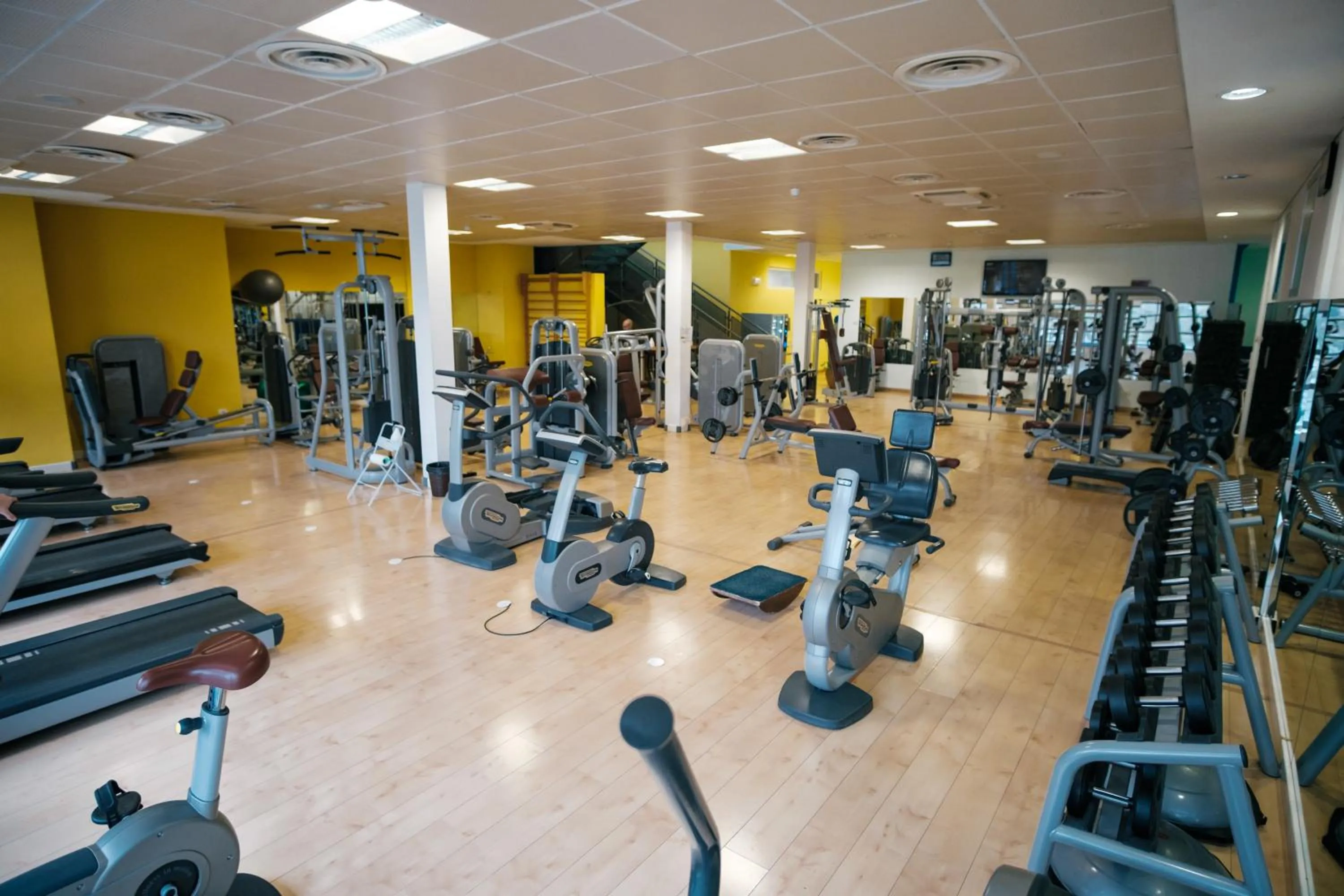 Fitness centre/facilities in Hotel Terme Salvarola