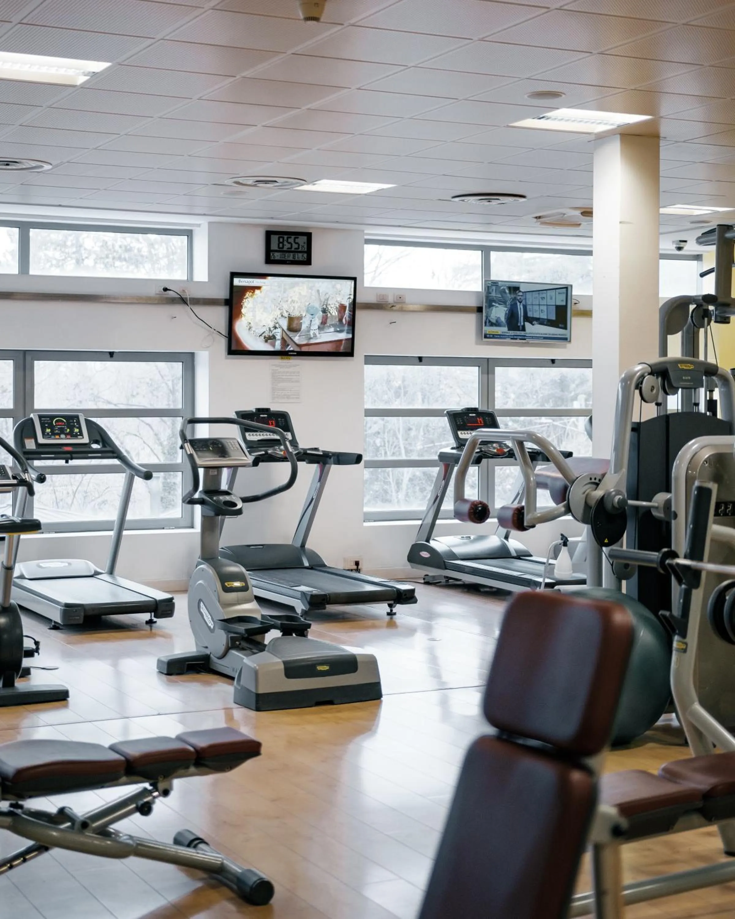 Fitness centre/facilities in Hotel Terme Salvarola