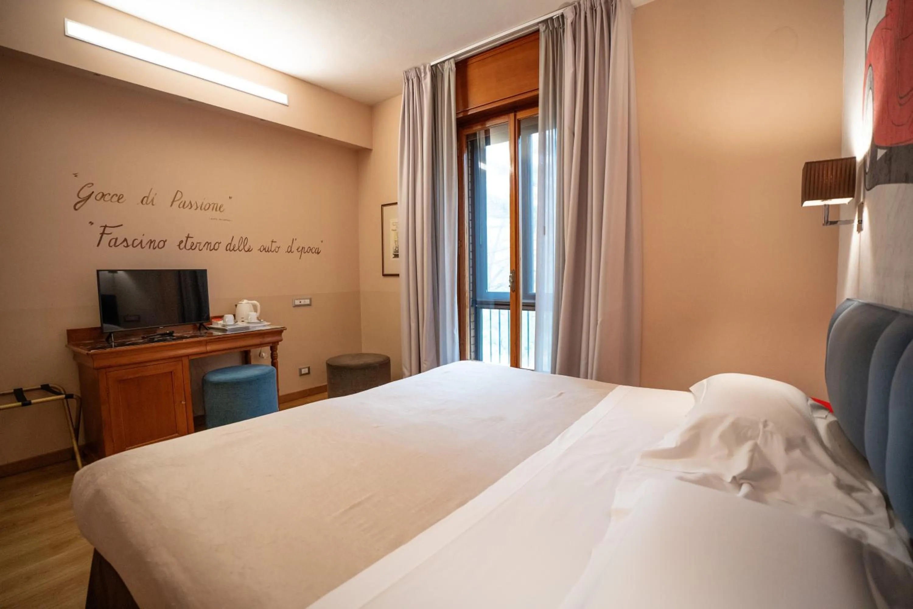 Bed in Hotel Terme Salvarola