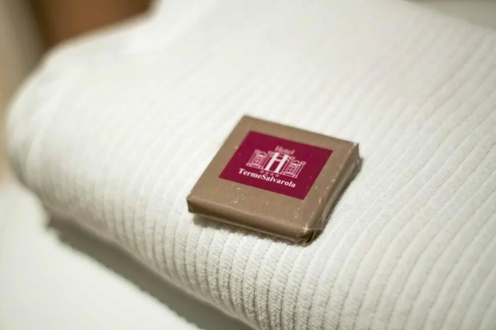 Bed in Hotel Terme Salvarola