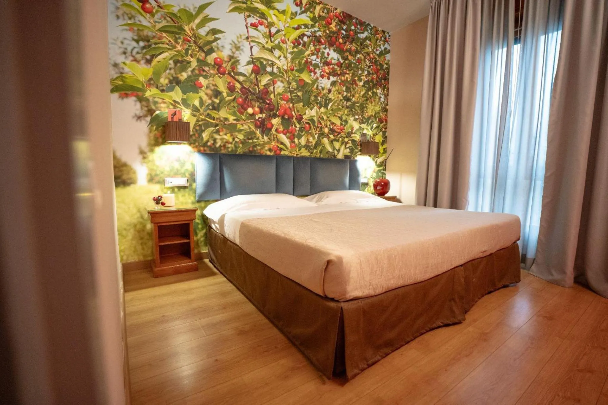 Bed in Hotel Terme Salvarola