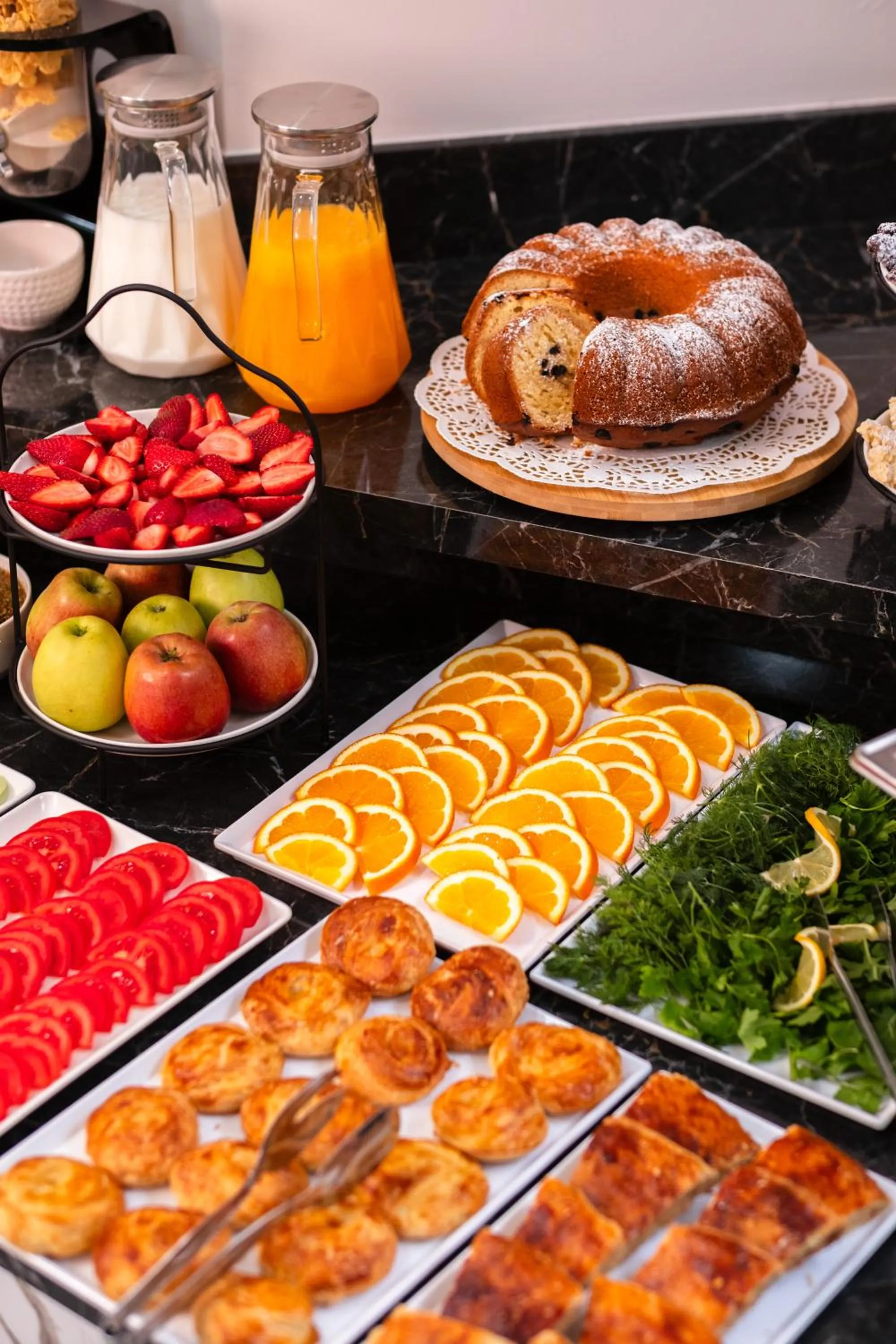 Breakfast in Polek Hotel