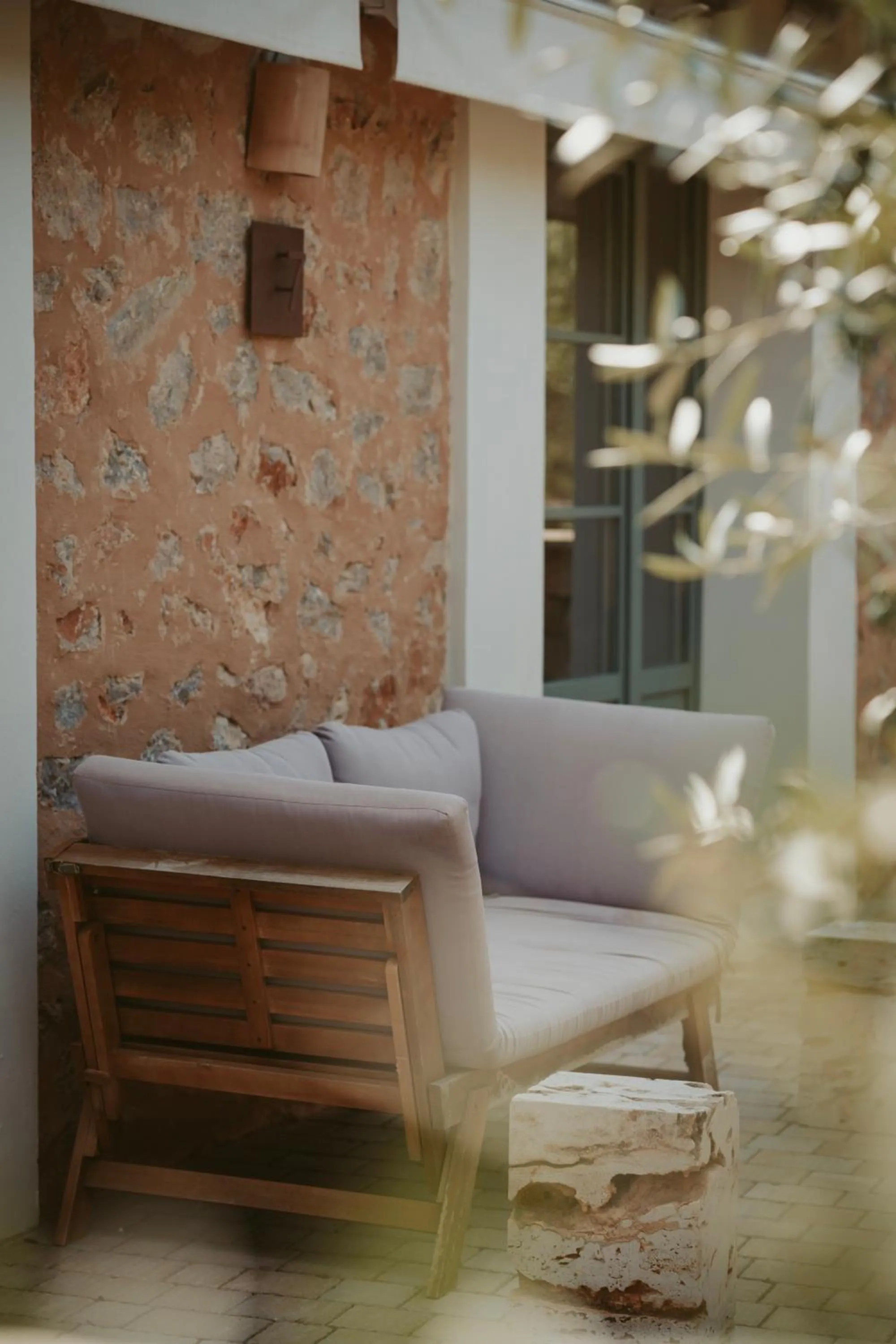 Balcony/Terrace in Rondaia, a Winery & Fincahotel-Agroturismo in Tramuntana