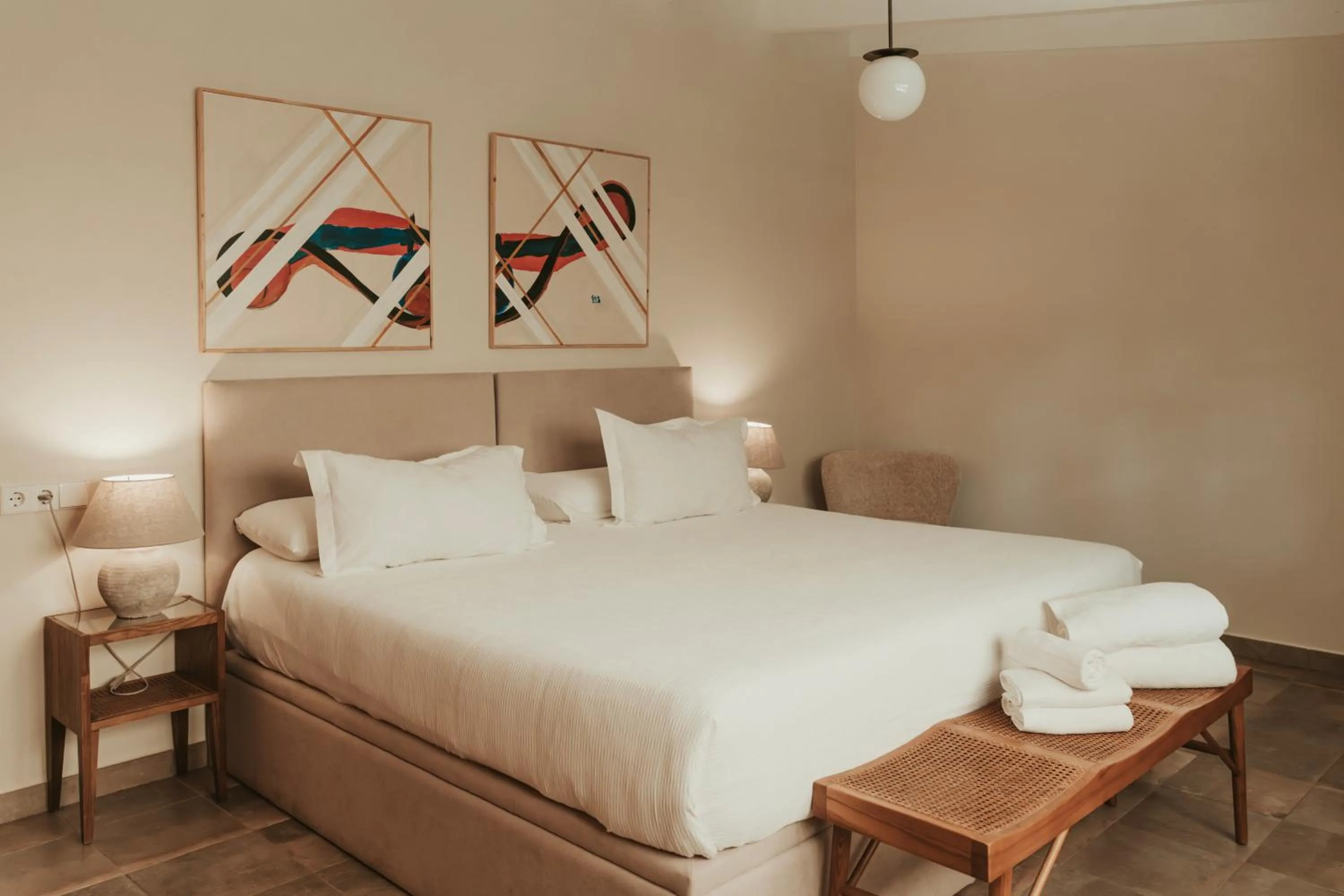 Photo of the whole room, Bed in Rondaia, a Winery & Fincahotel-Agroturismo in Tramuntana