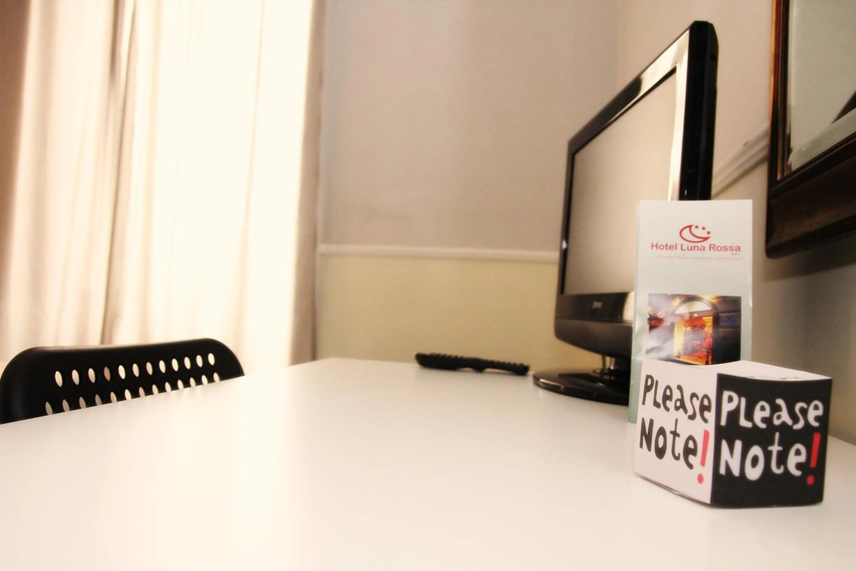 Decorative detail in Hotel Luna Rossa