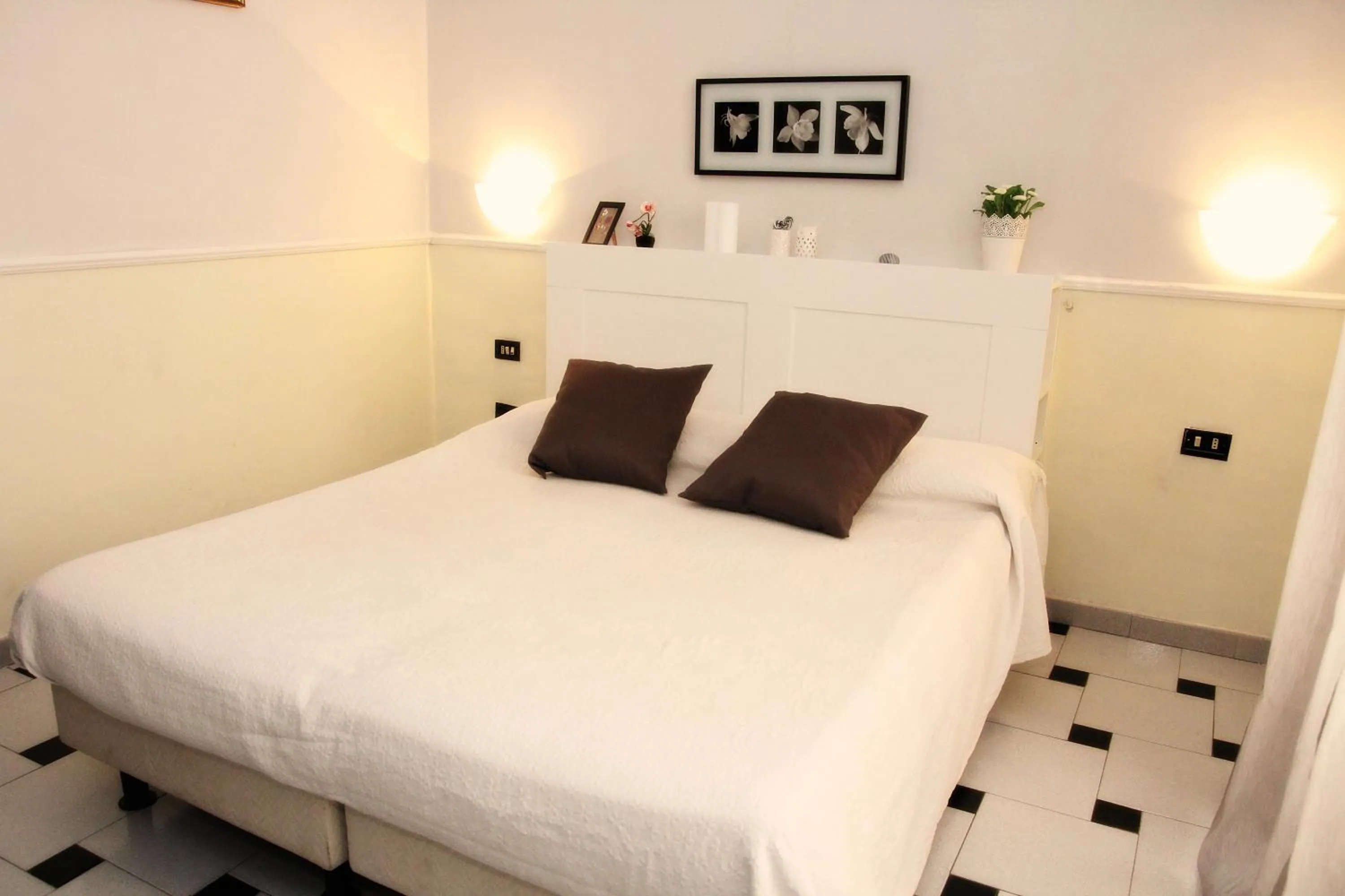 Bed in Hotel Luna Rossa