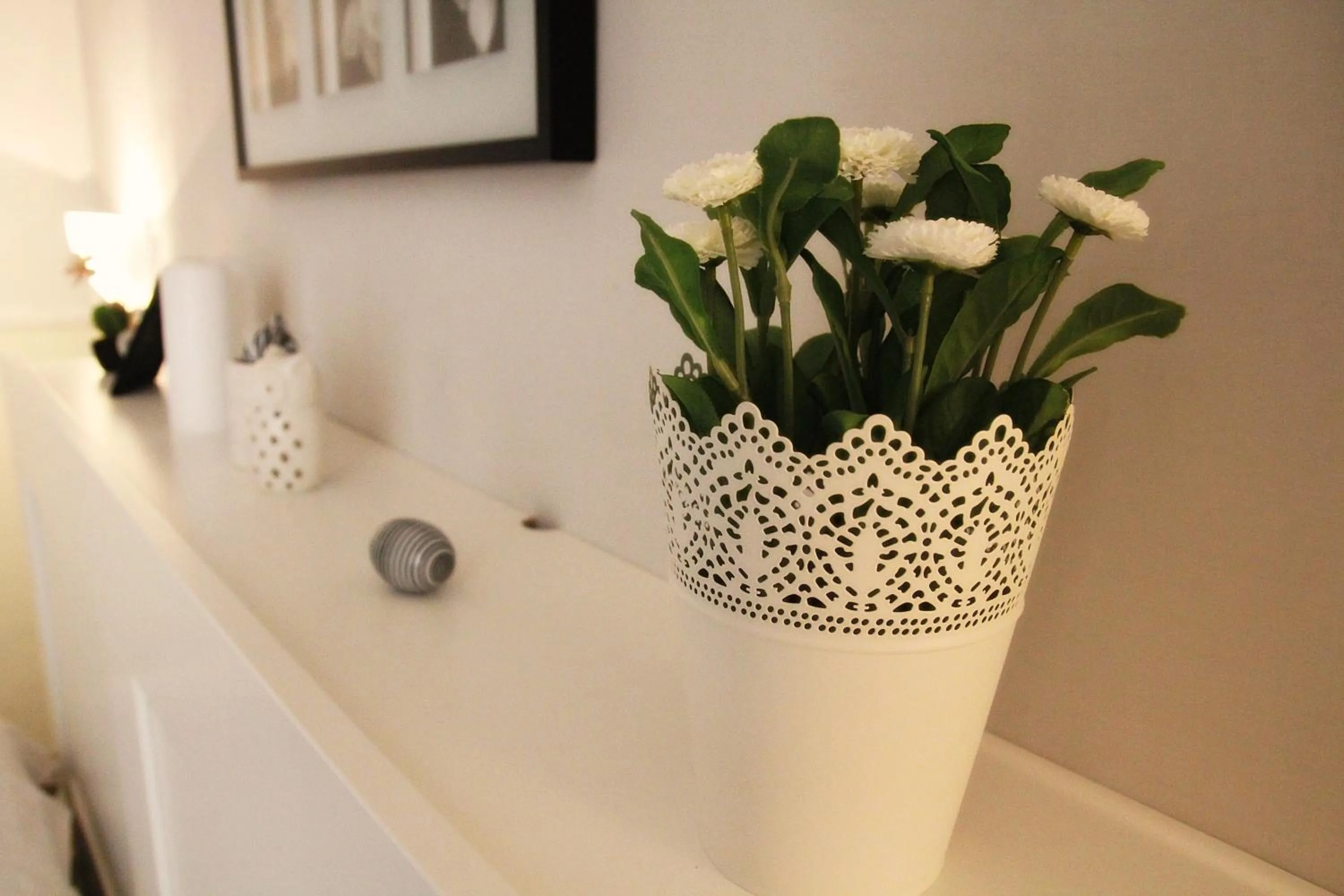 Decorative detail in Hotel Luna Rossa