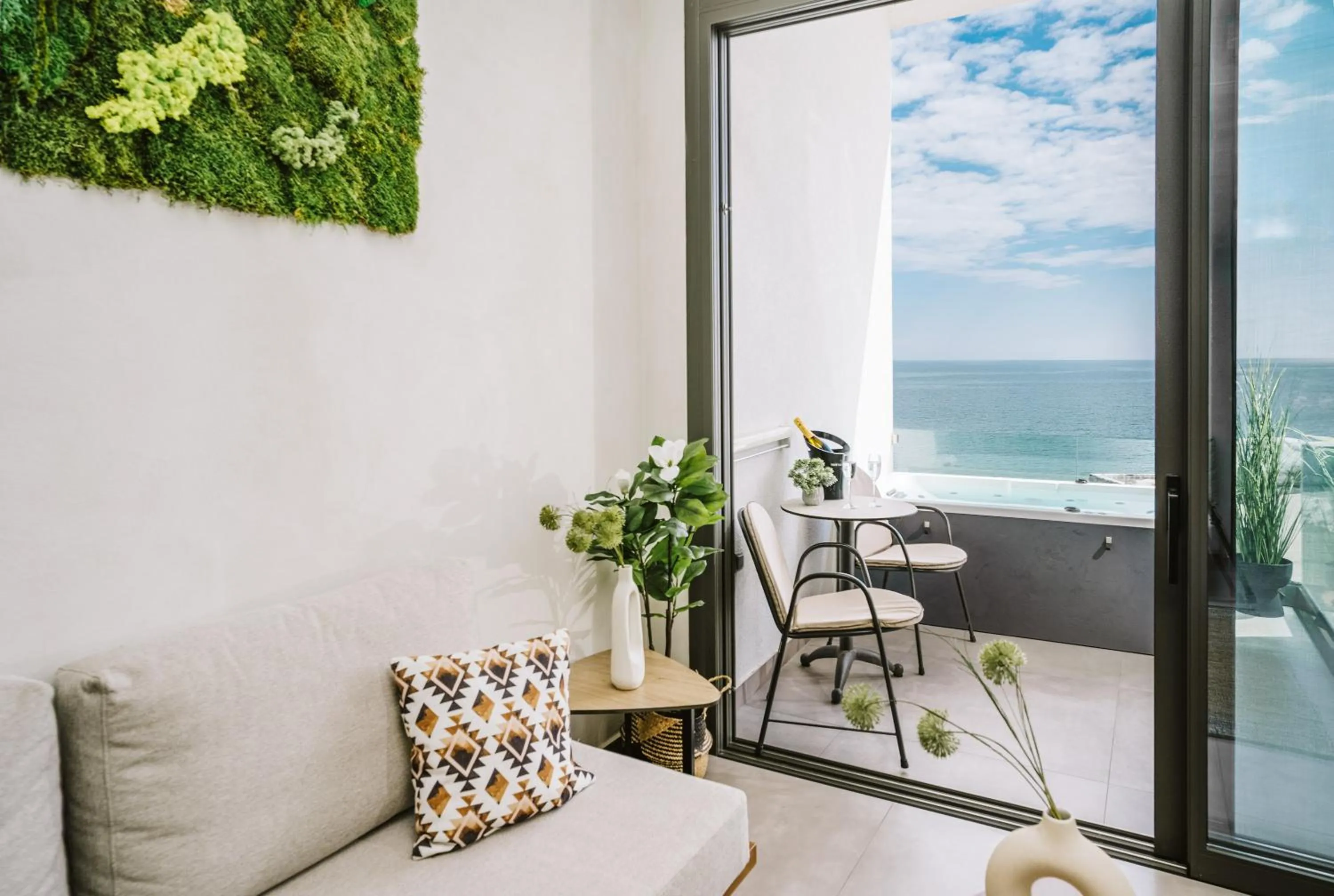 Natural landscape in Akrotiri Olympus Luxury Suites - Adults Only