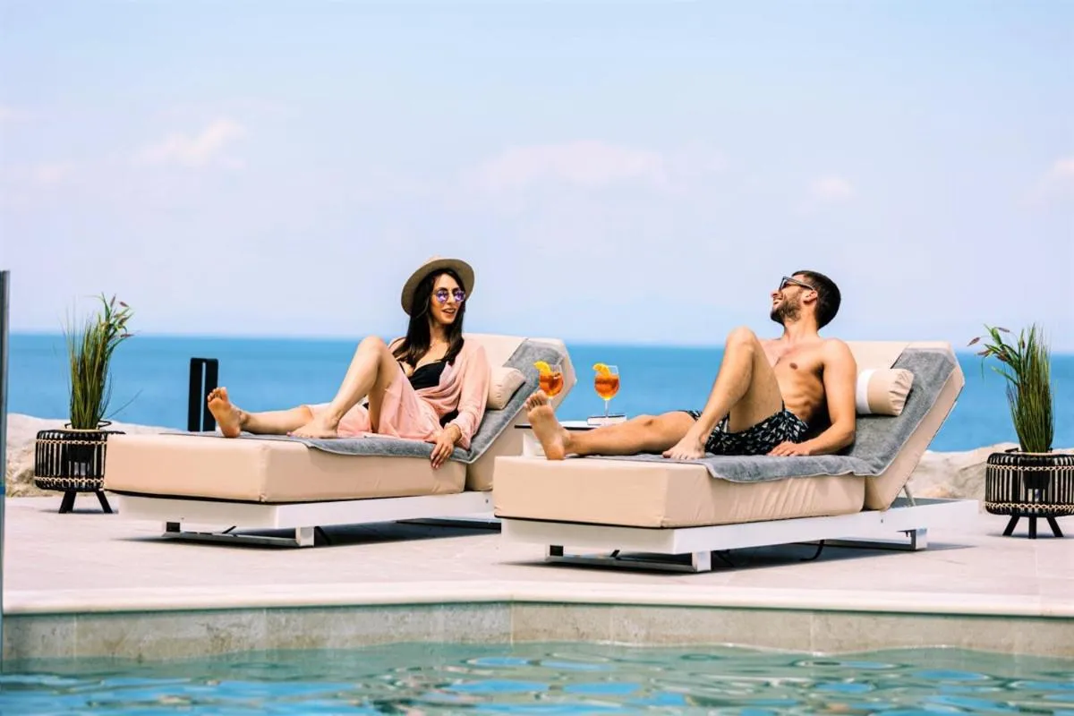 People in Akrotiri Olympus Luxury Suites - Adults Only
