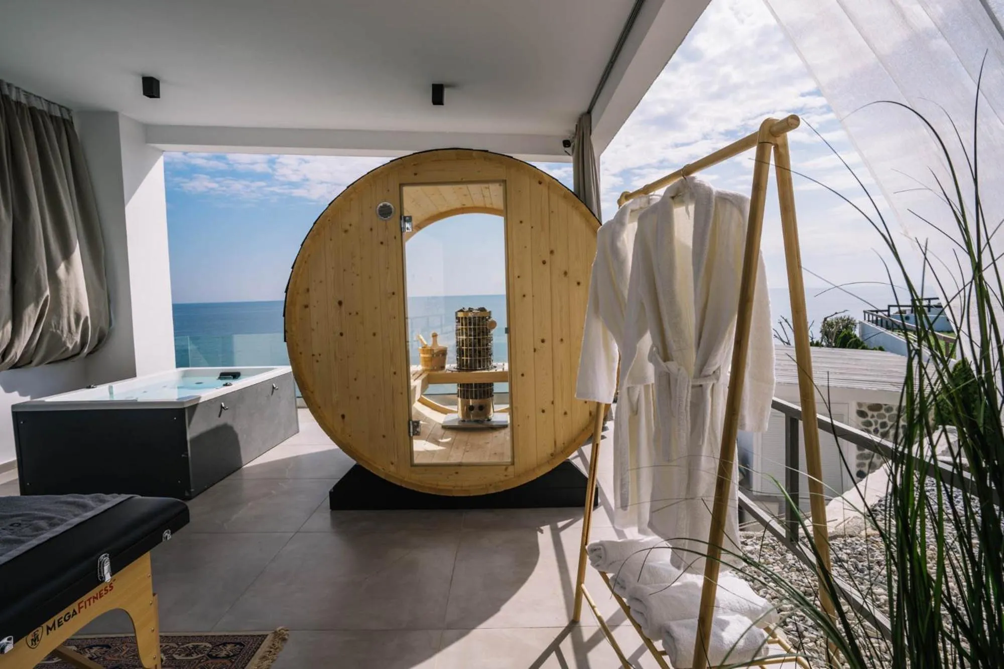 Toilet in Akrotiri Olympus Luxury Suites - Adults Only