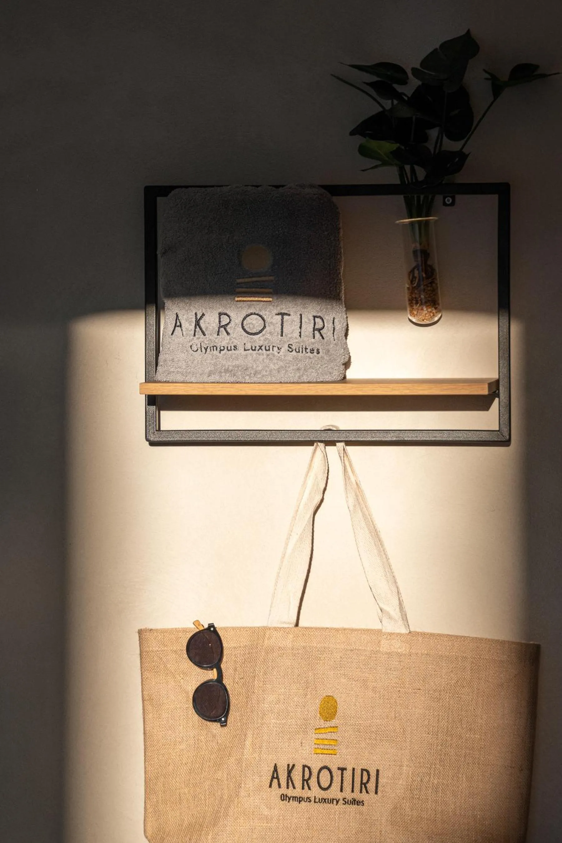 Decorative detail in Akrotiri Olympus Luxury Suites - Adults Only