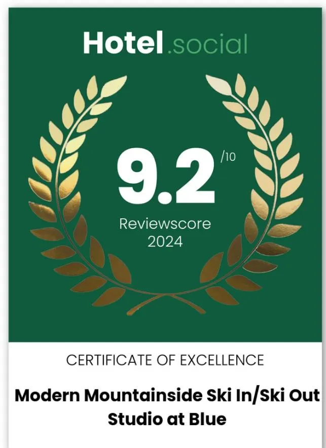 Modern Mountainside Ski In/Ski Out Studio at Blue