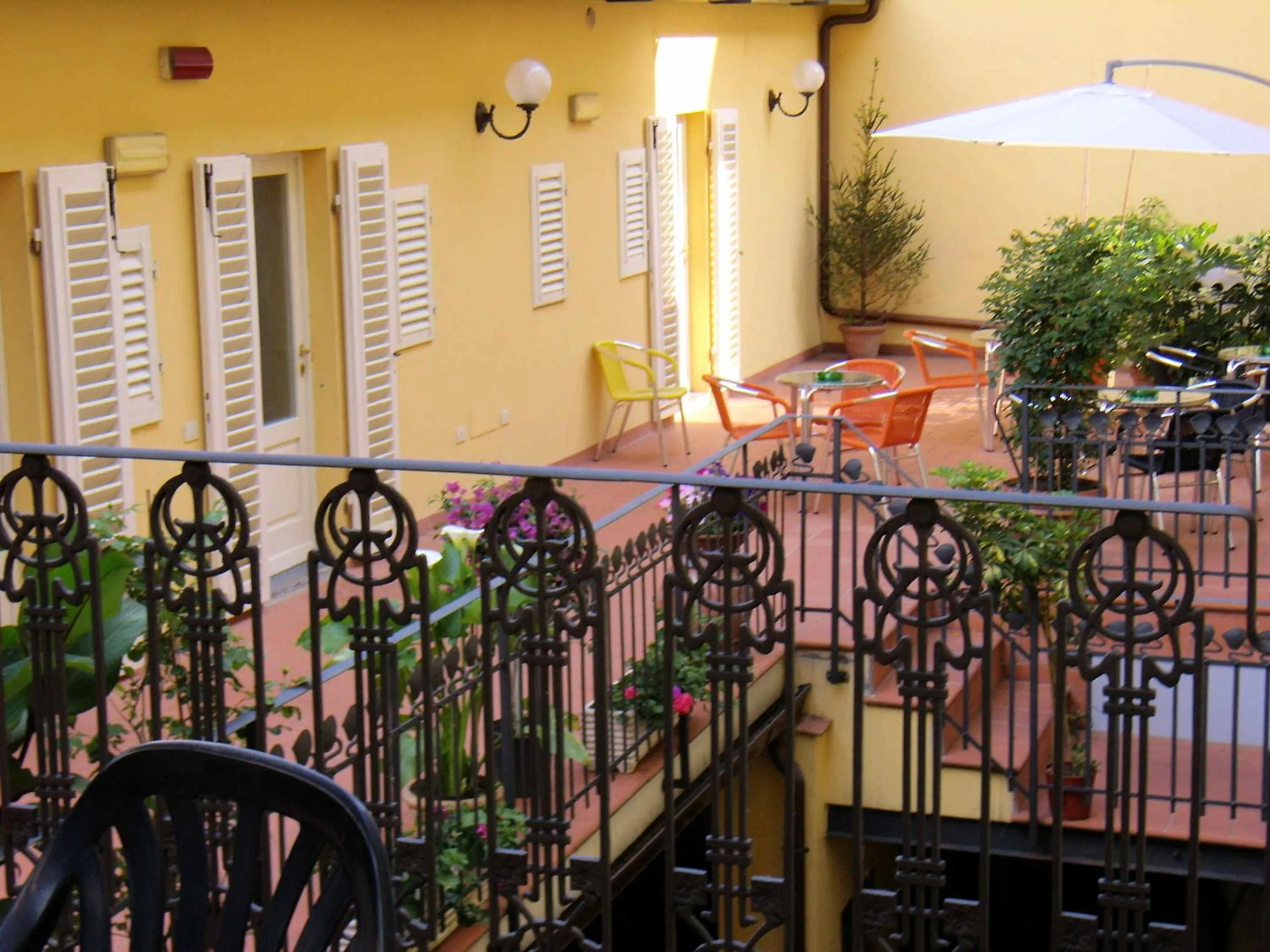 Balcony/Terrace in Hotel Savoia e Campana