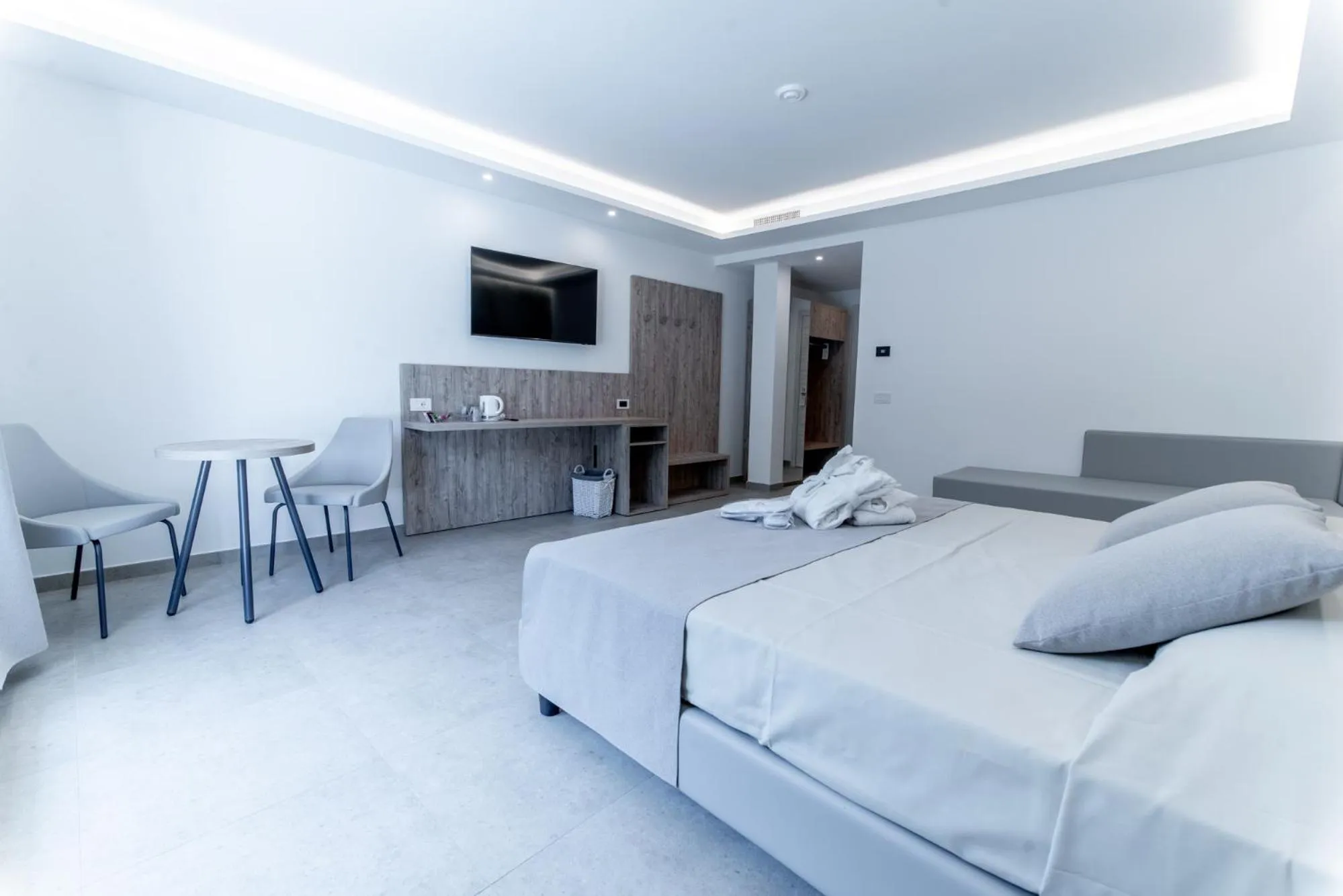 Bed in Hotel Lago Bin