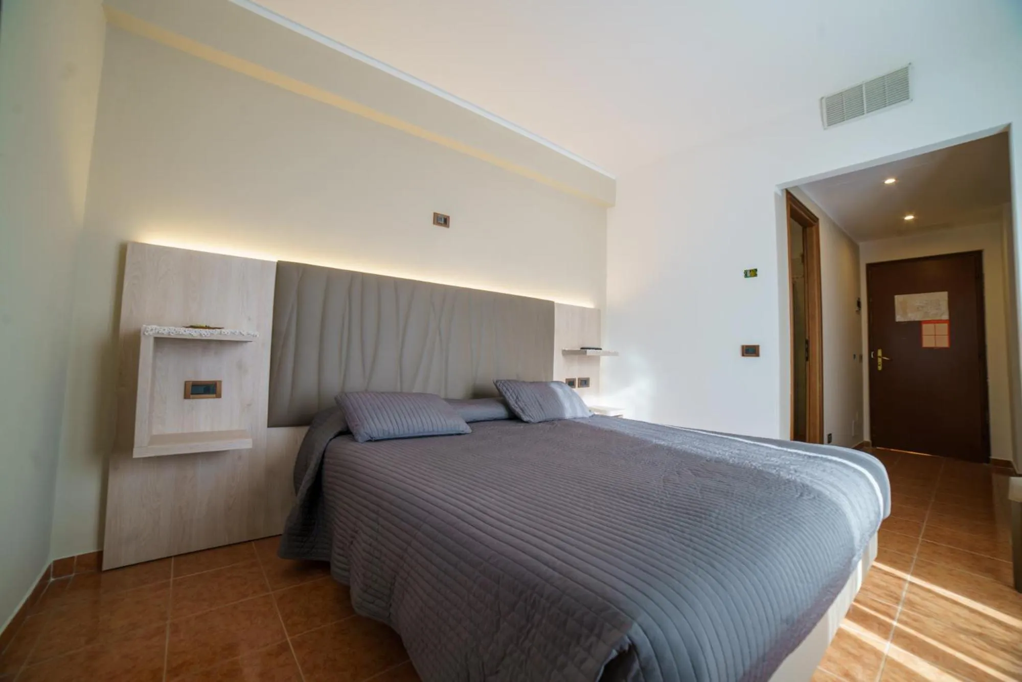 Bed in Hotel Lago Bin