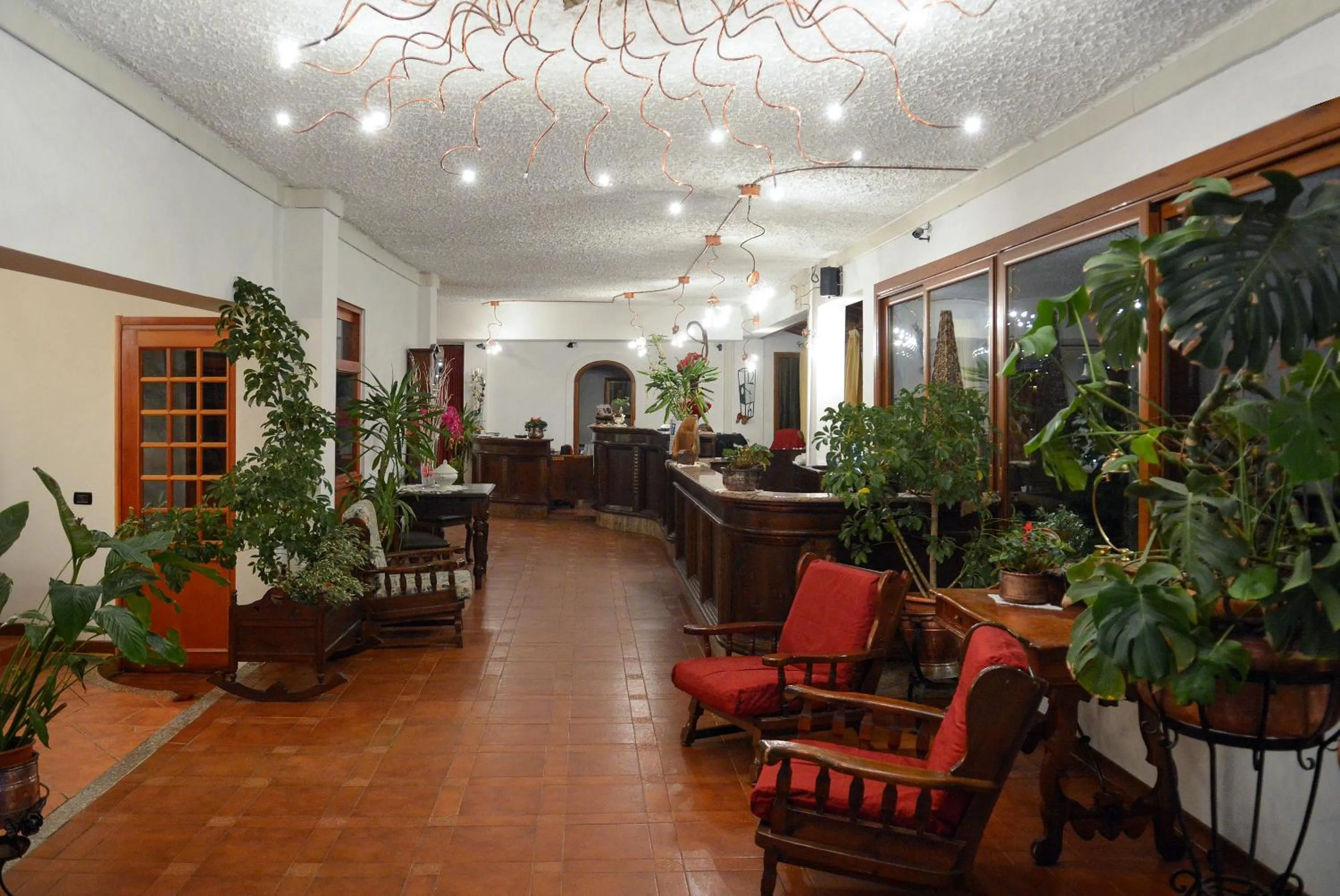 Decorative detail in Hotel Lago Bin