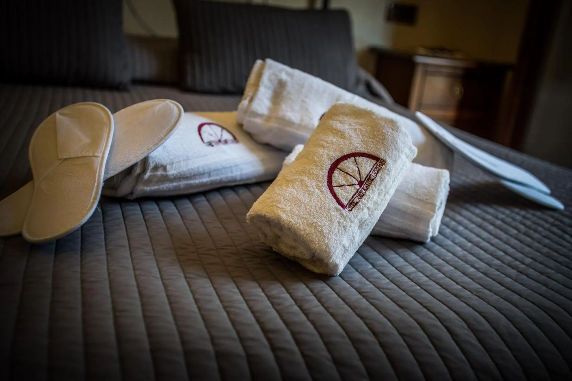 Bed in Hotel Lago Bin