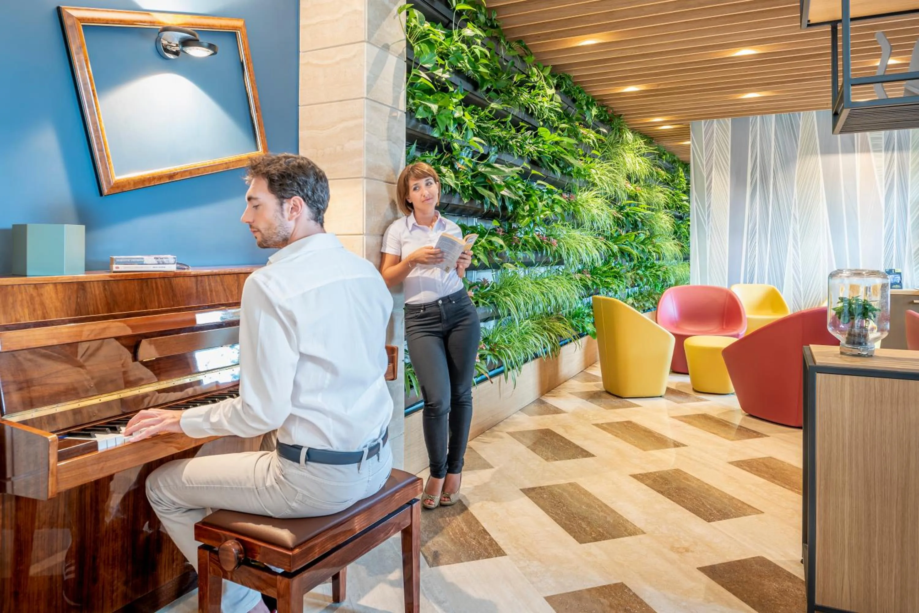 Lobby or reception in Aparthotel Adagio Rome Vatican