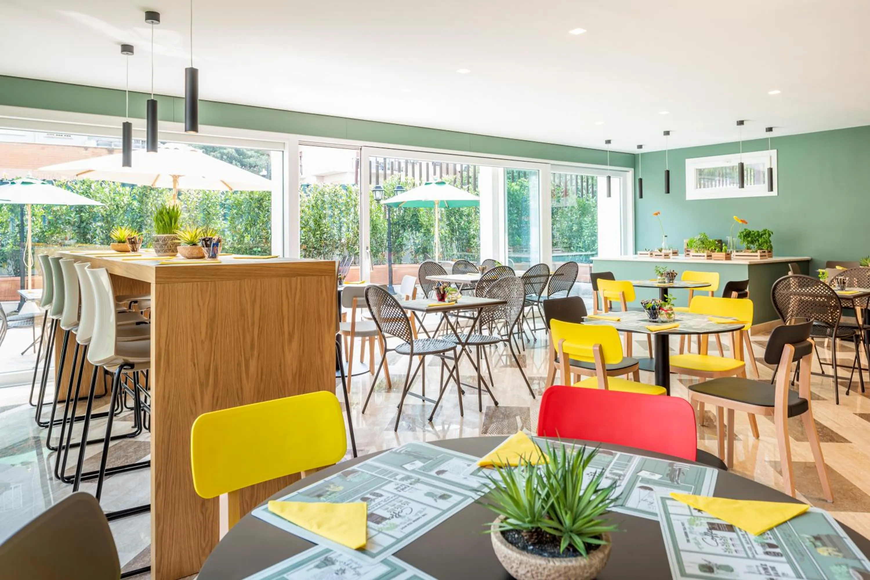 Restaurant/places to eat in Aparthotel Adagio Rome Vatican