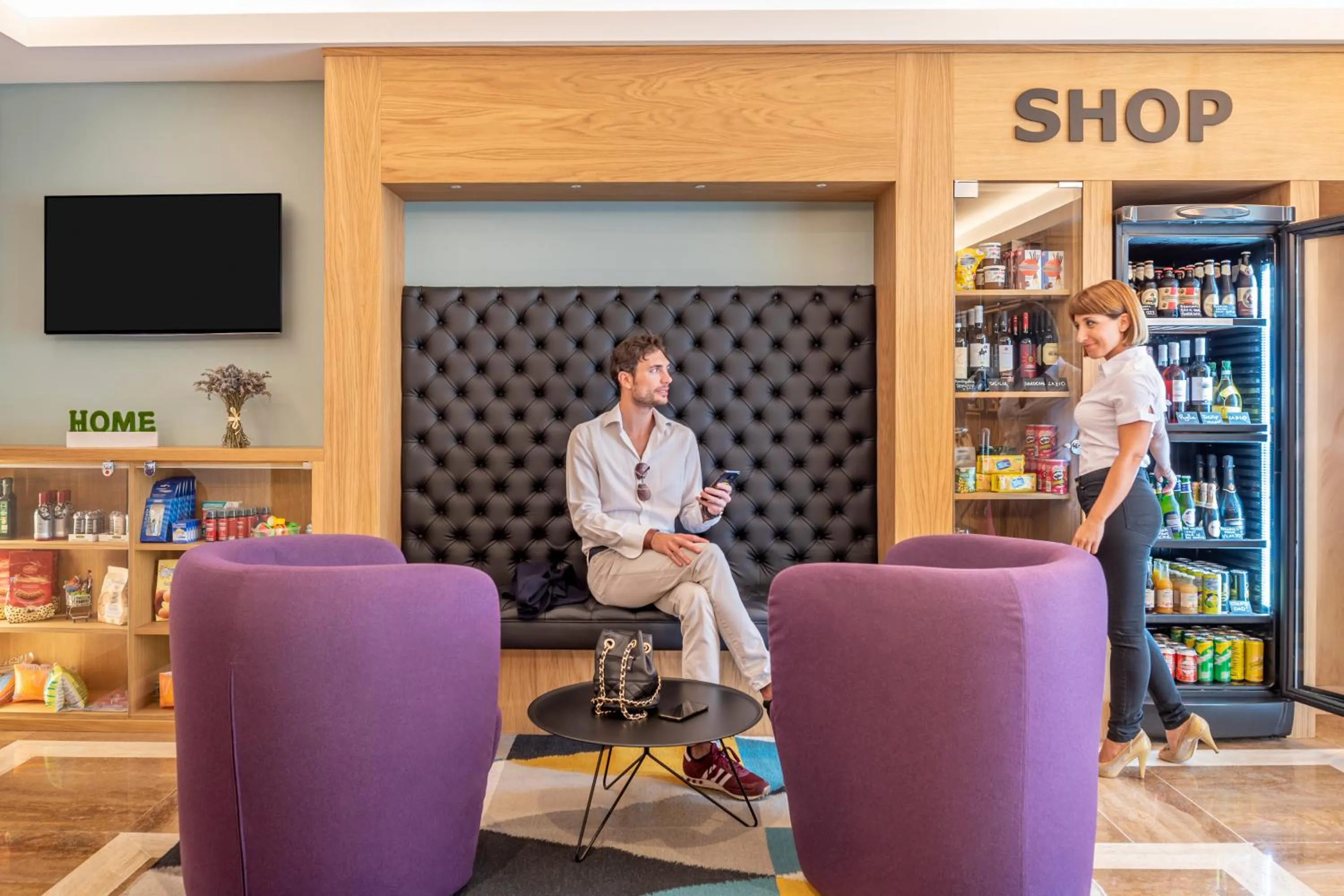 Lobby or reception in Aparthotel Adagio Rome Vatican