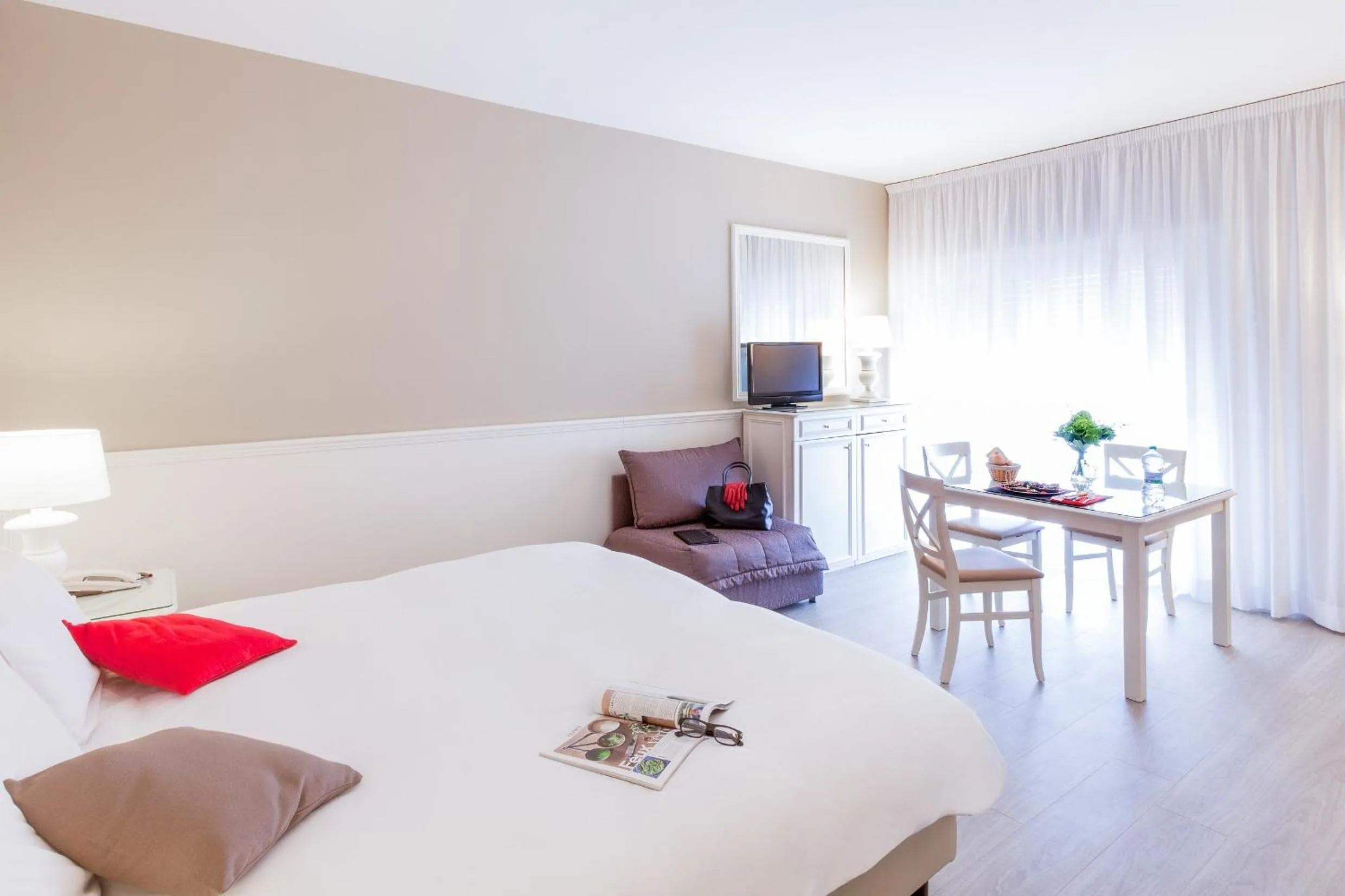 Photo of the whole room, Bed in Aparthotel Adagio Rome Vatican