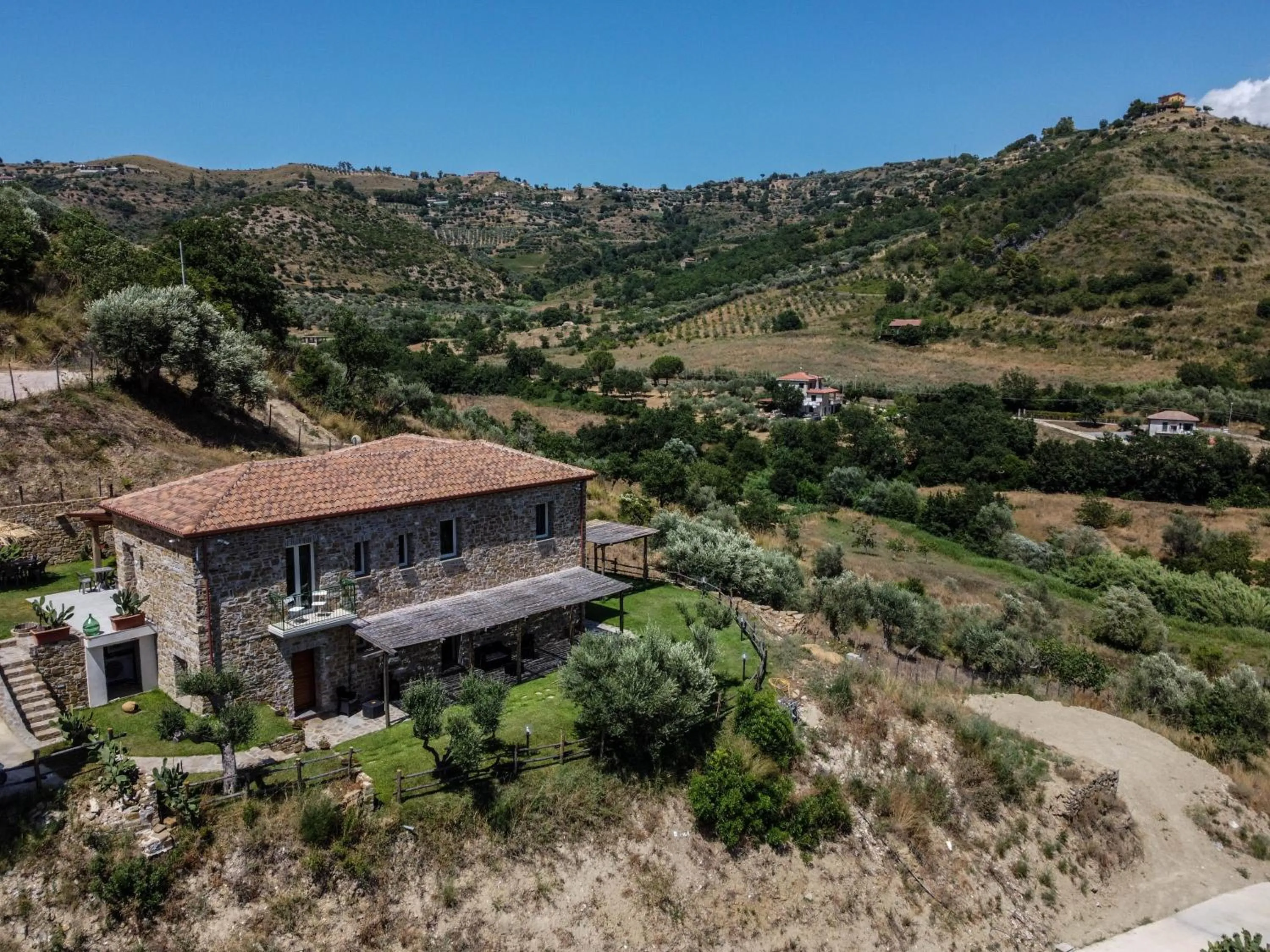 Bird's eye view in Country House L'antica pietra