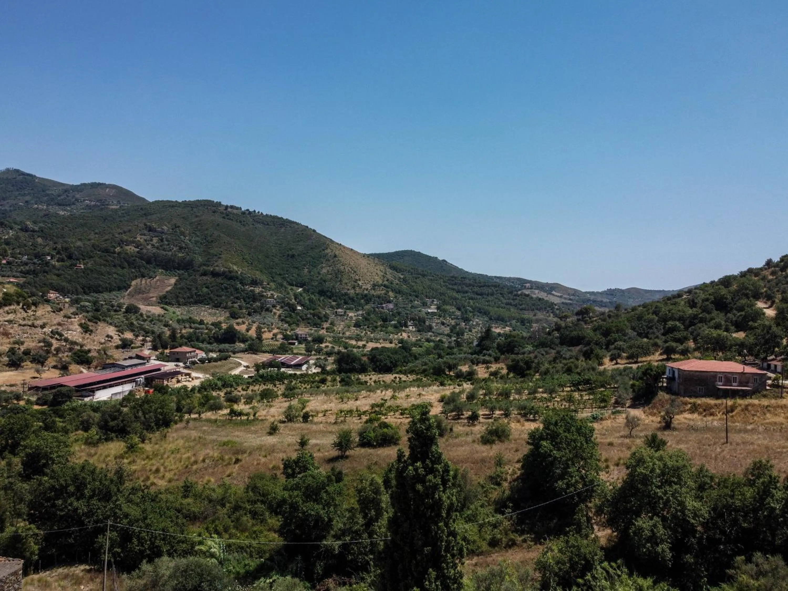 Natural landscape in Country House L'antica pietra