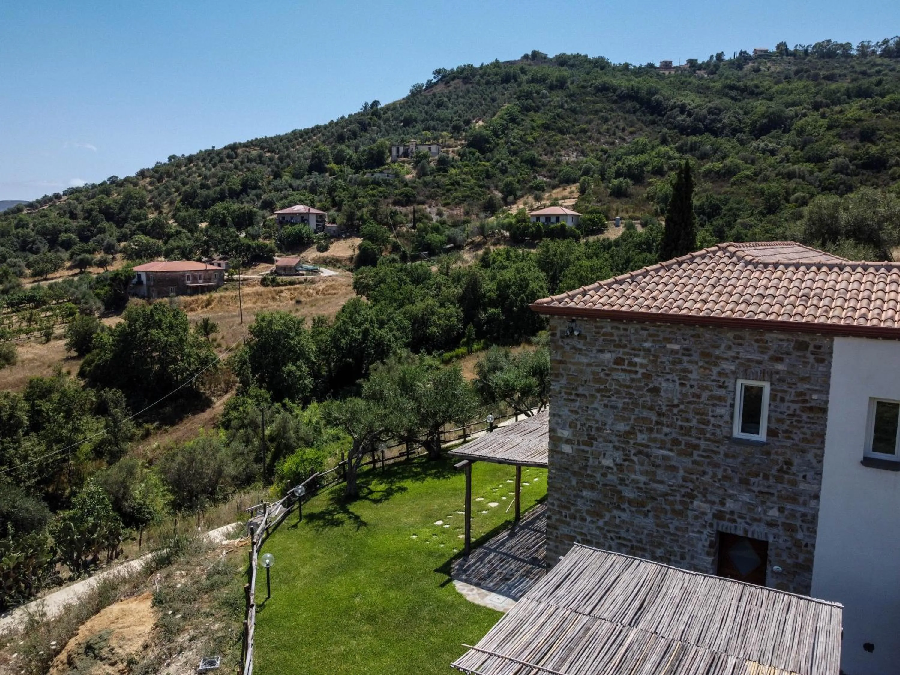 Bird's eye view in Country House L'antica pietra