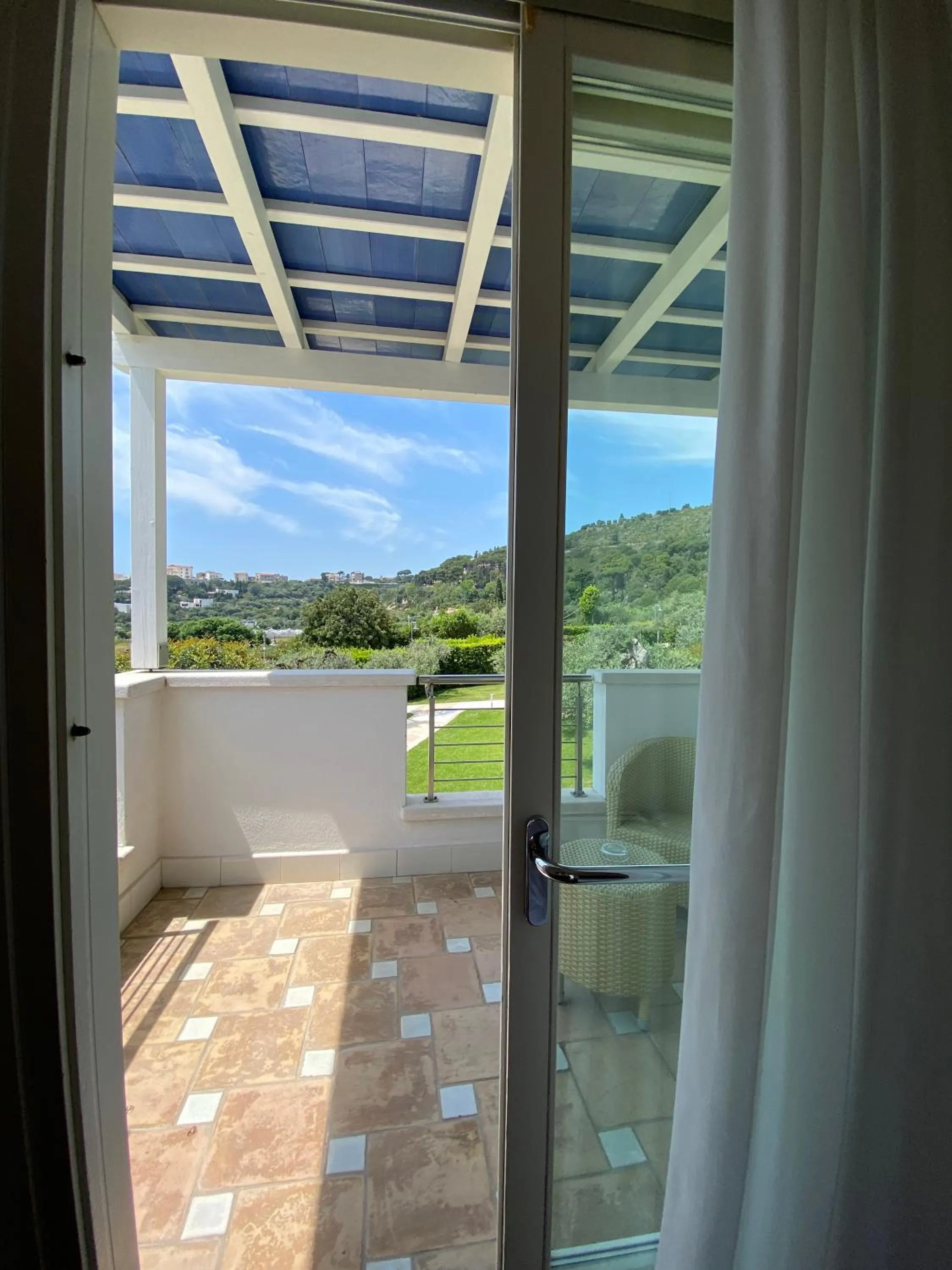 View (from property/room), Balcony/Terrace in Hotel Grotta Di Tiberio
