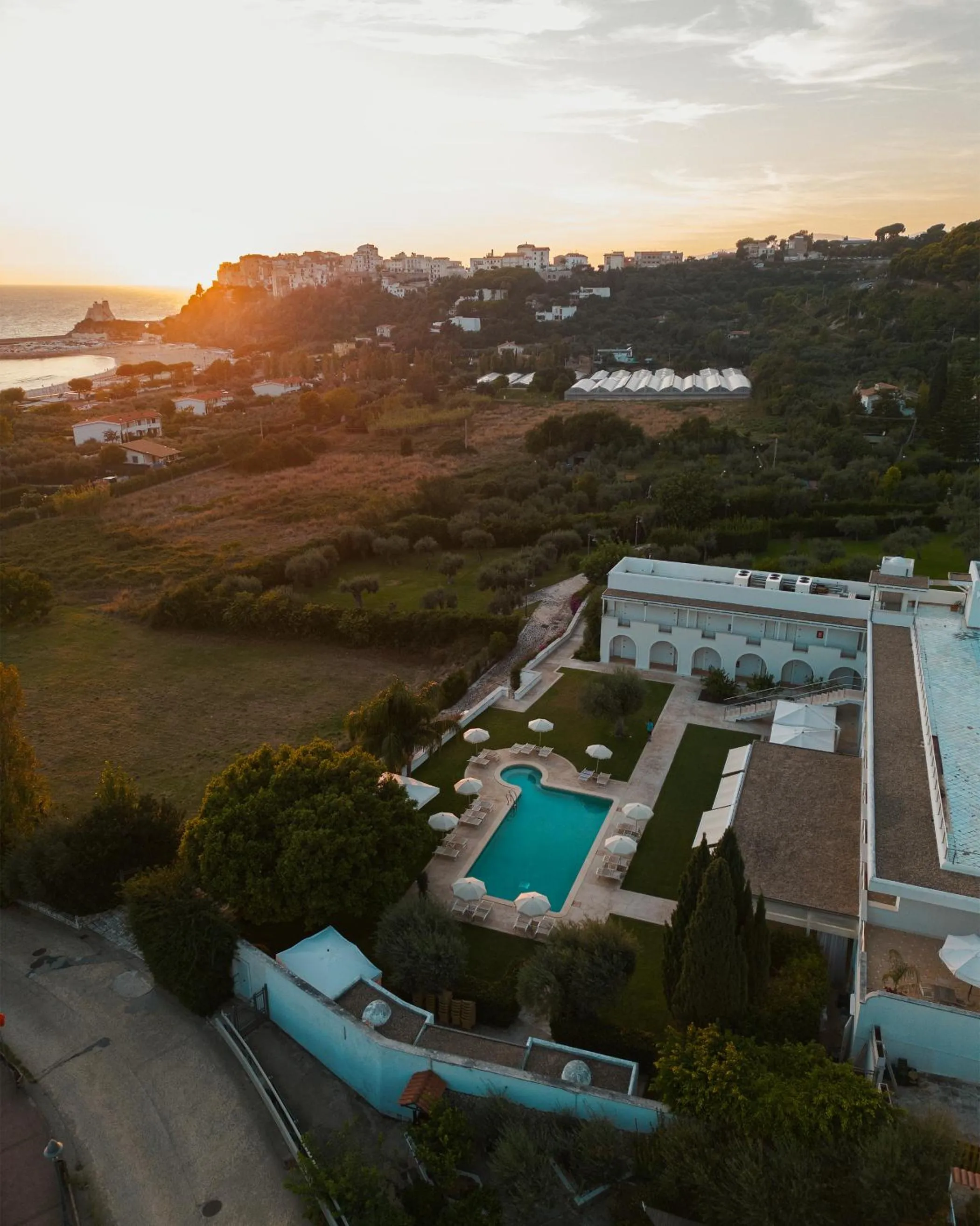 Bird's eye view, Bird's-eye View in Hotel Grotta Di Tiberio