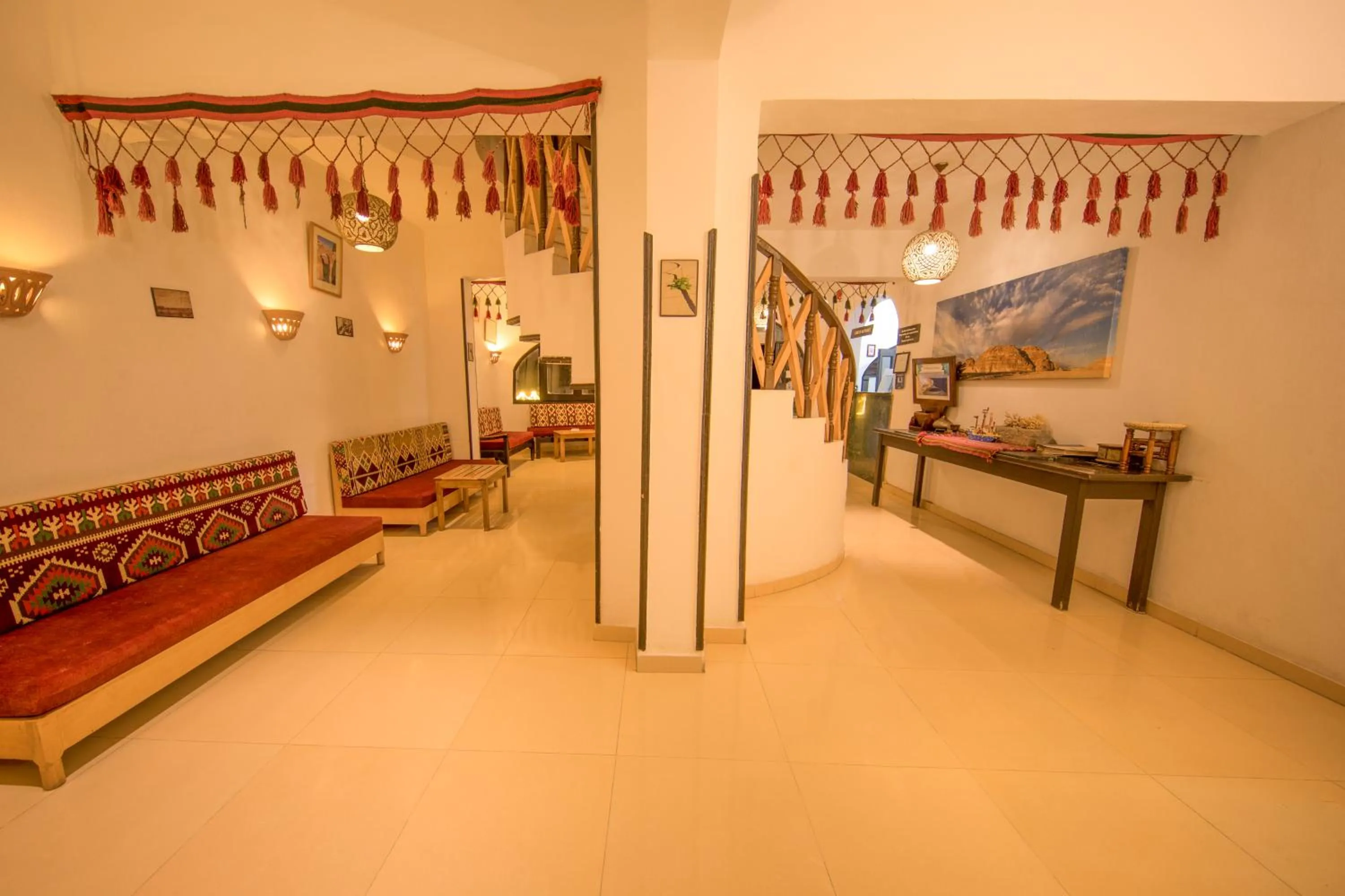 Lobby or reception in The Bedouin Moon