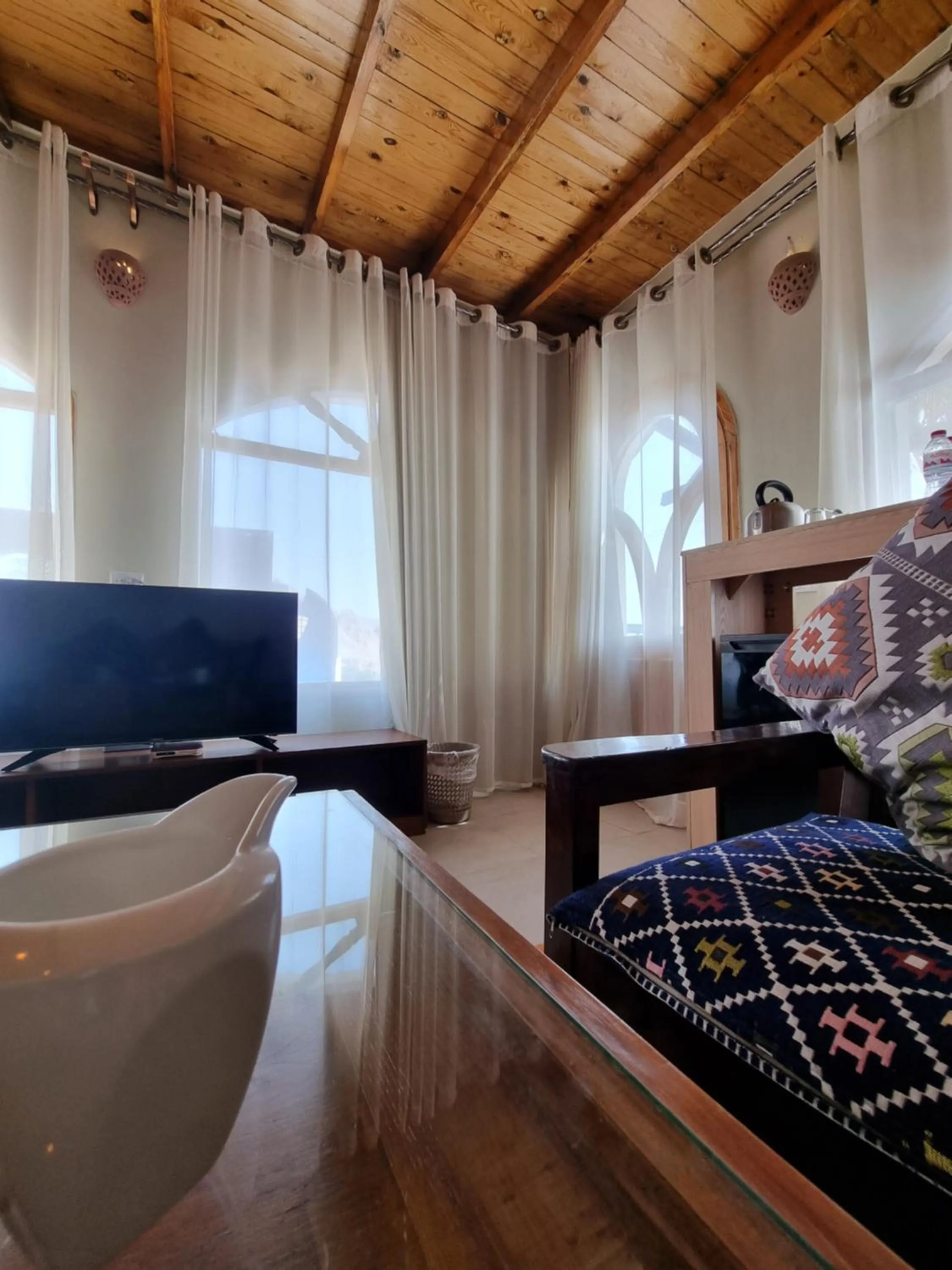 Seating area in The Bedouin Moon