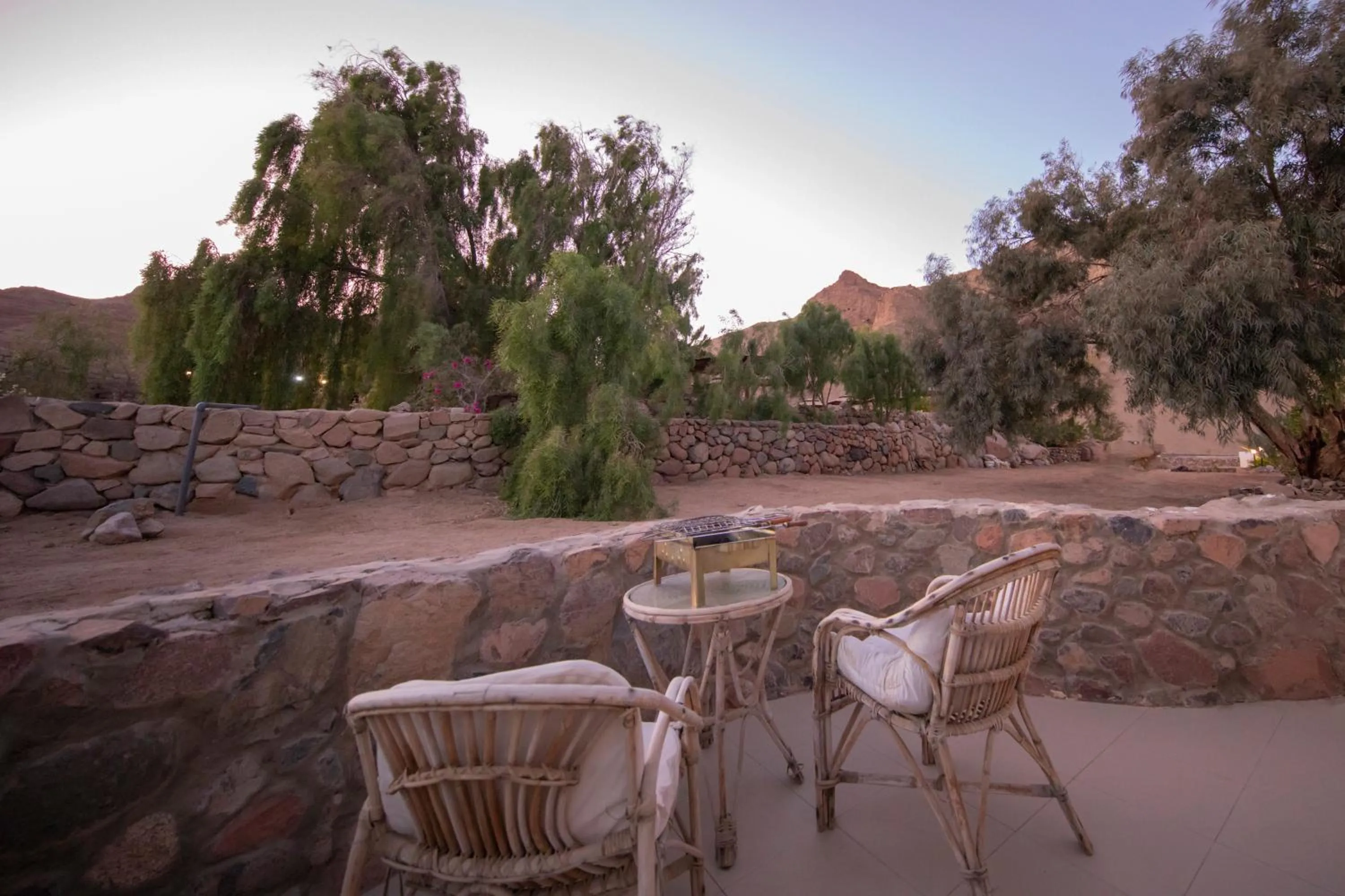 Patio in The Bedouin Moon