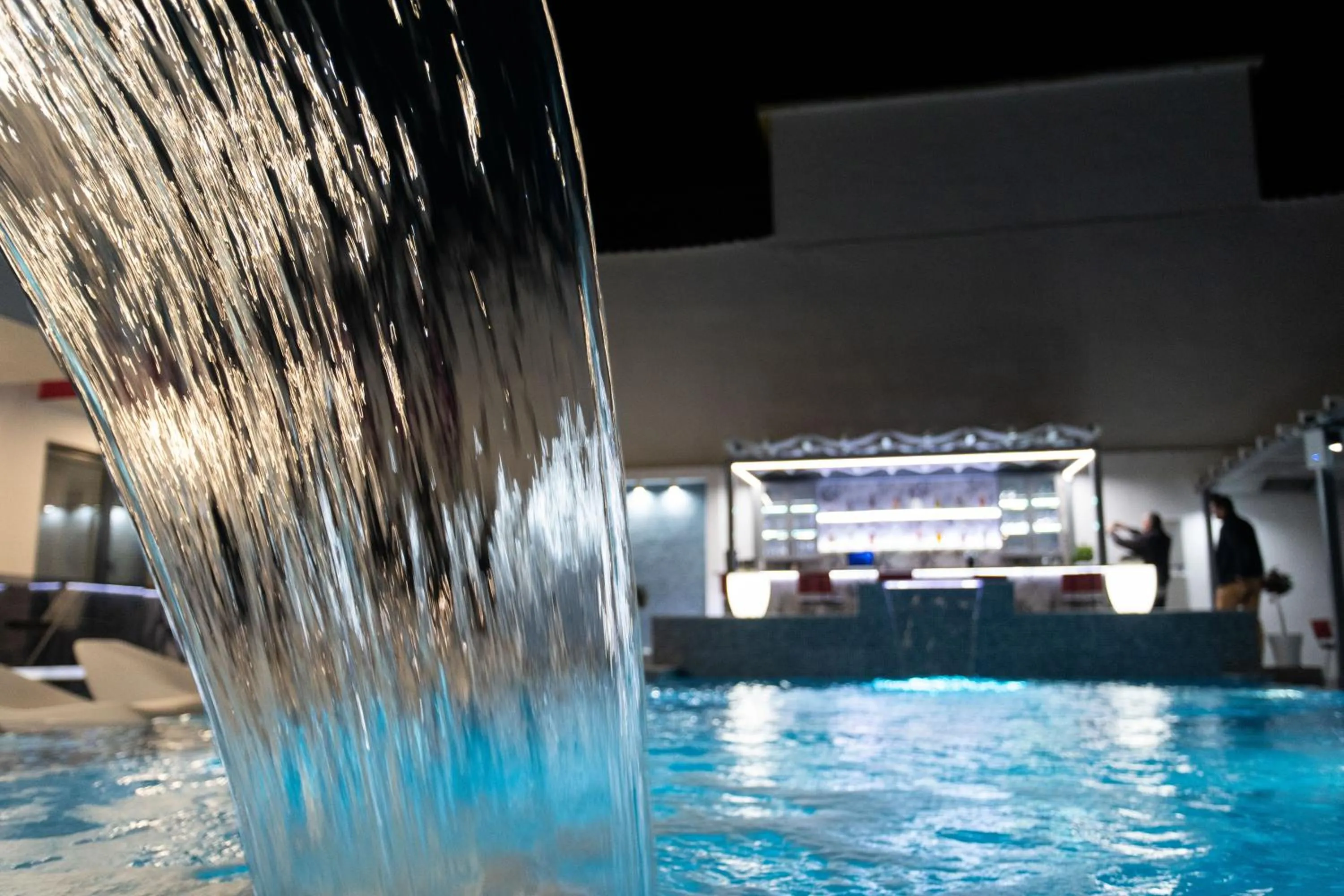 Swimming pool in Aeonian Luxury Suites Asprovalta, Adults Only & Kids 12 Plus