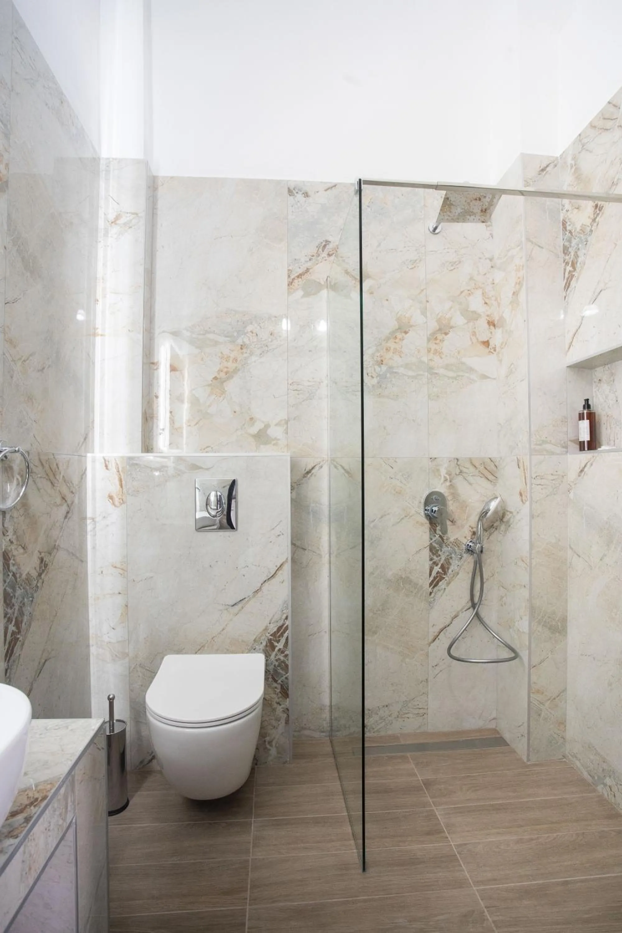 Bathroom in Aeonian Luxury Suites Asprovalta, Adults Only & Kids 12 Plus