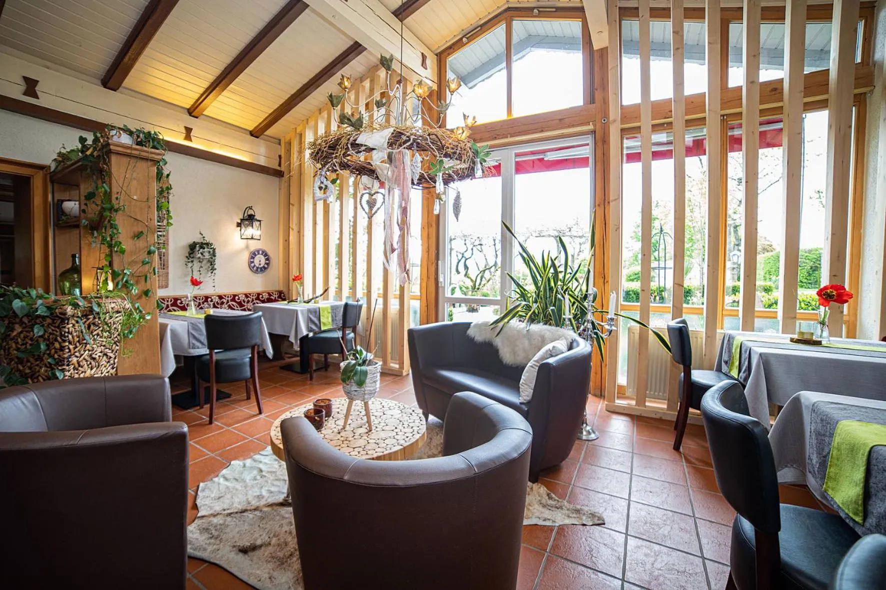 Lobby or reception in Feriengut Waldblick