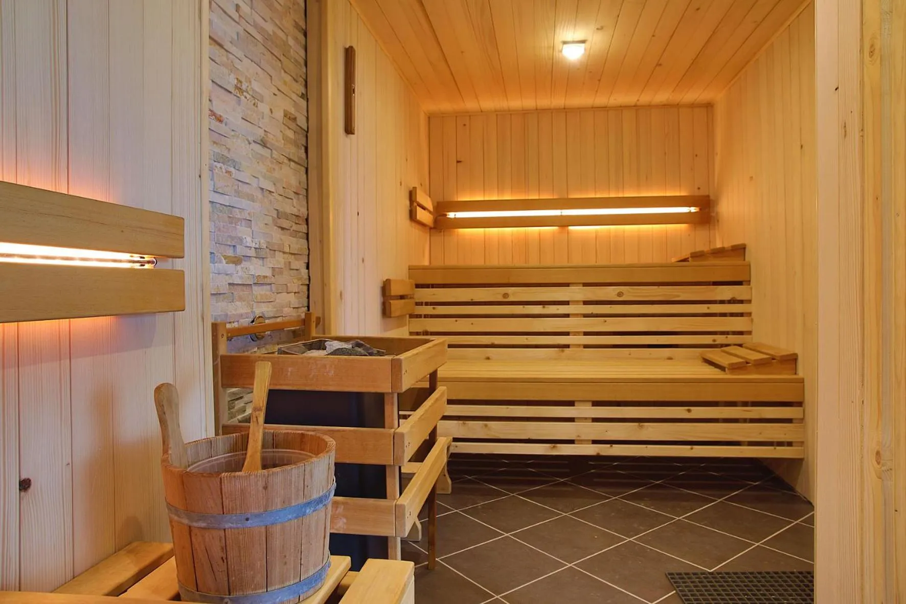 Sauna in Feriengut Waldblick