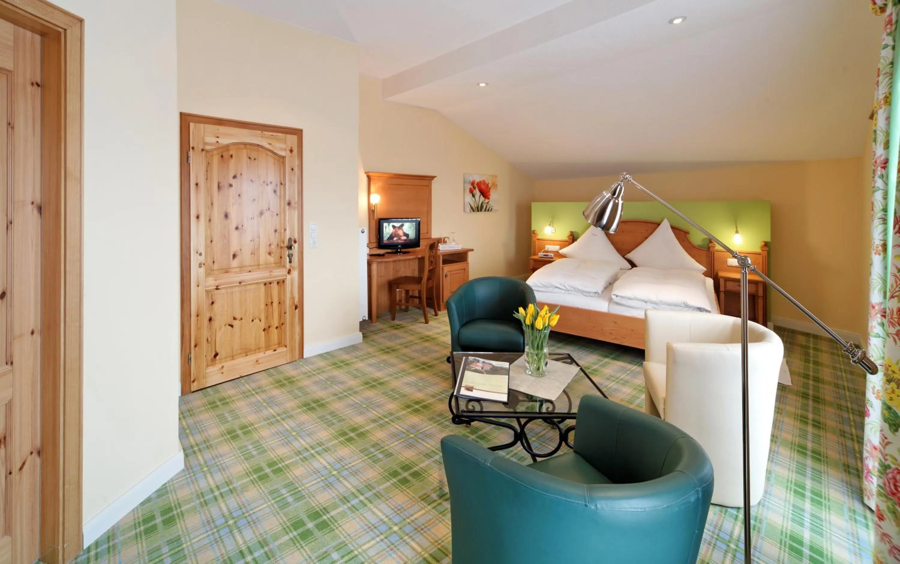 Living room in Feriengut Waldblick