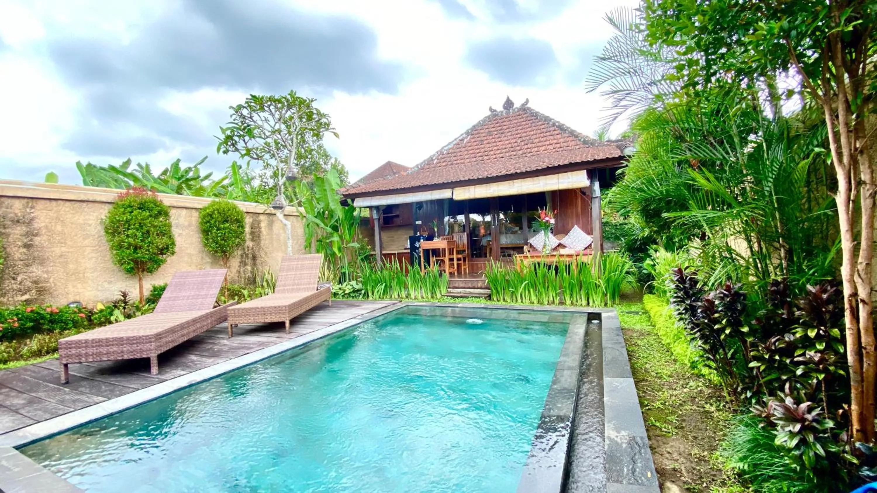 Swimming pool in NILUH Private Villas Ubud