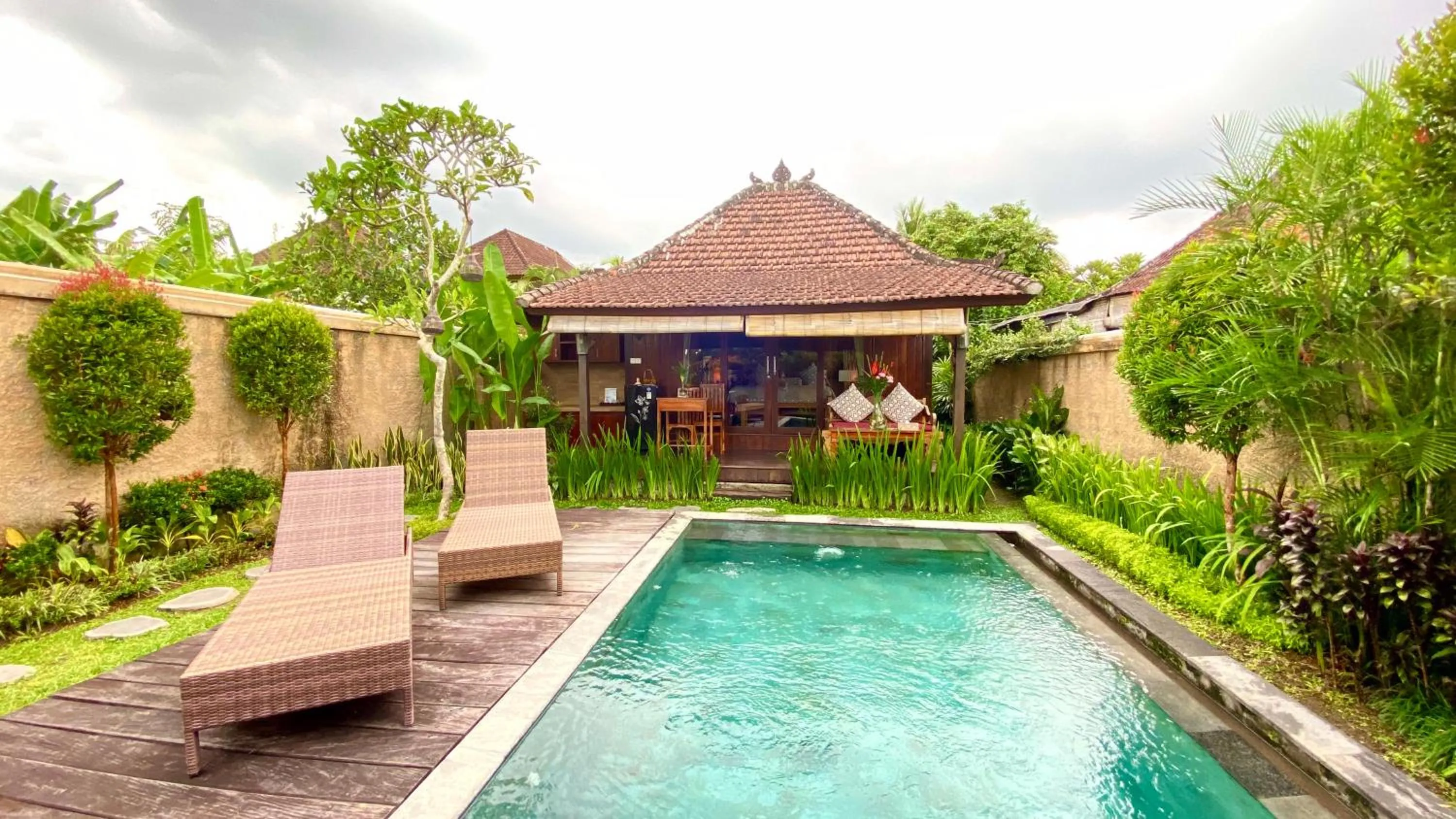 Swimming pool in NILUH Private Villas Ubud