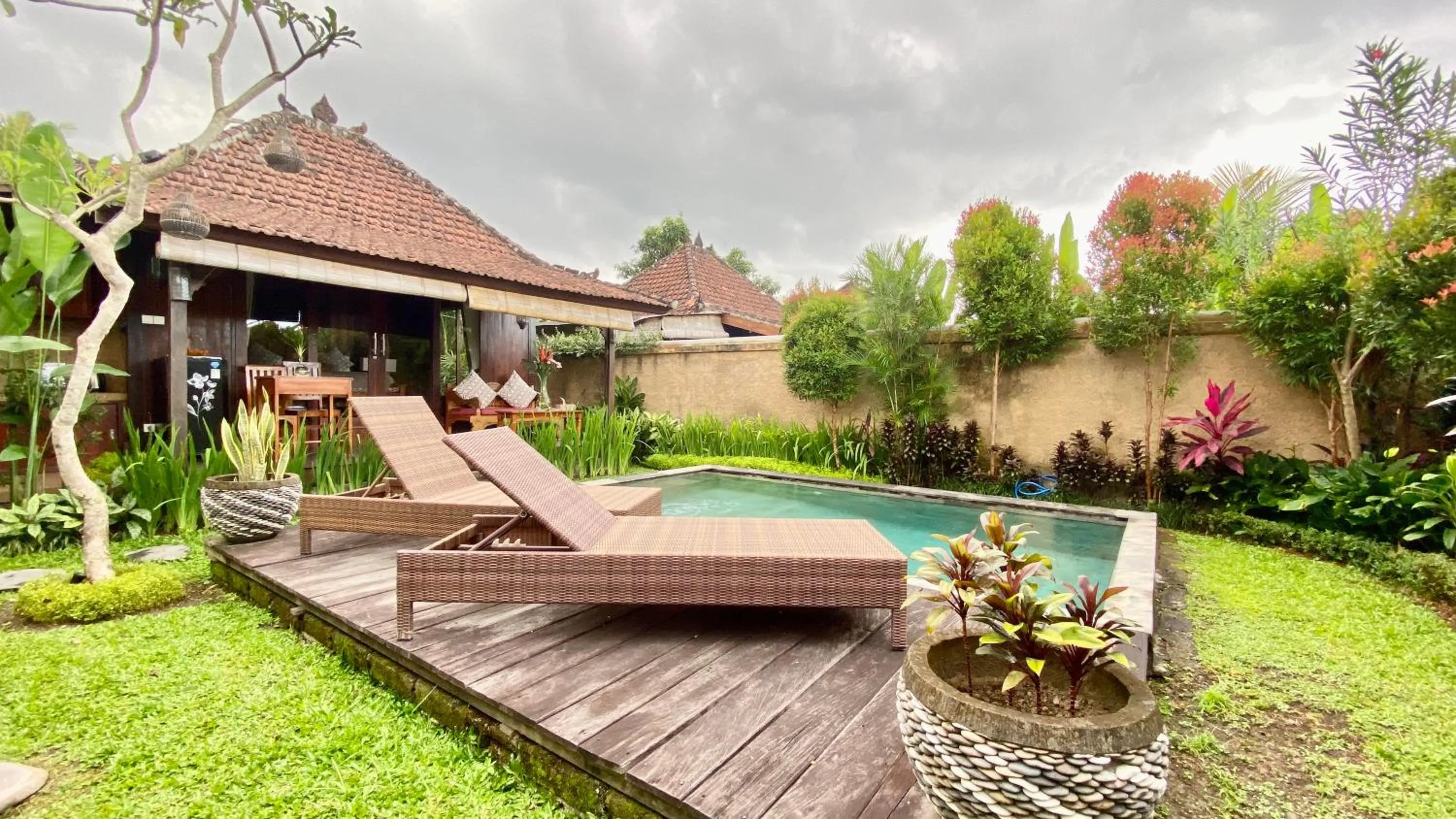 Swimming pool in NILUH Private Villas Ubud