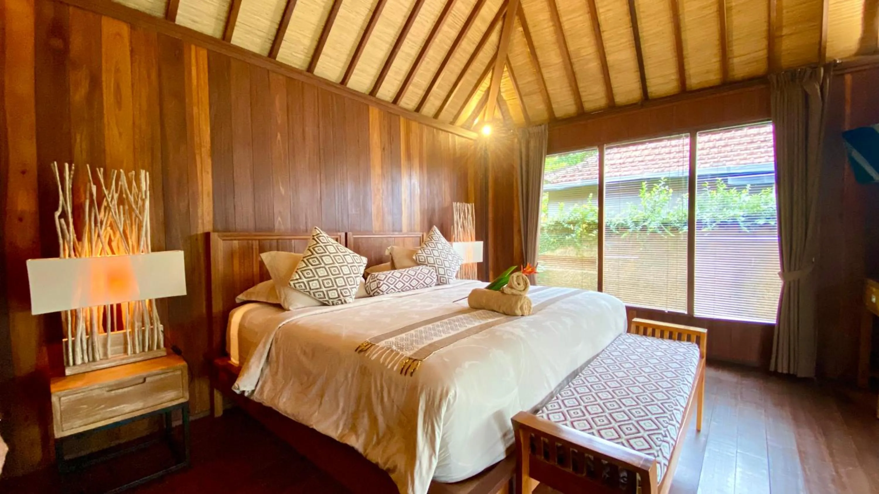 Photo of the whole room, Bed in NILUH Private Villas Ubud