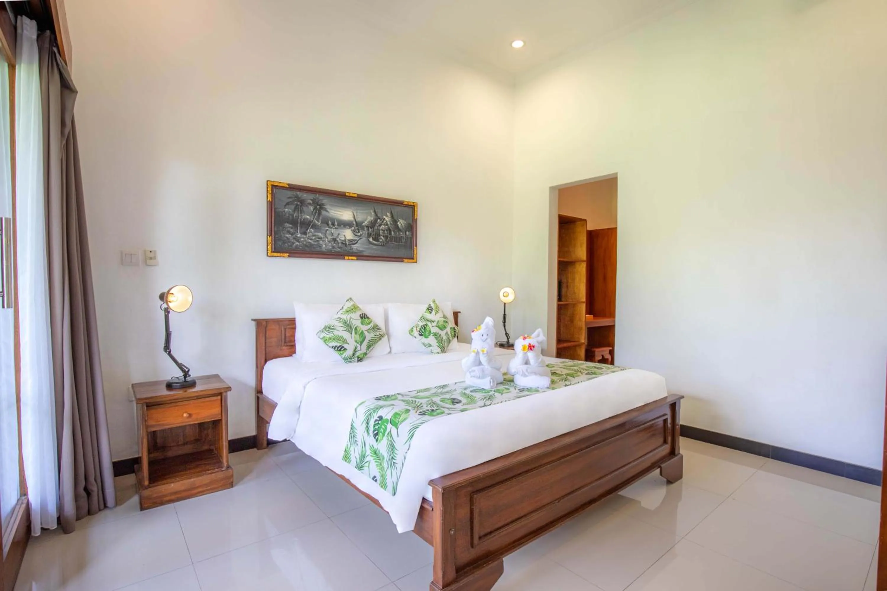 Bedroom, Bed in Carik Bali Guest House Canggu