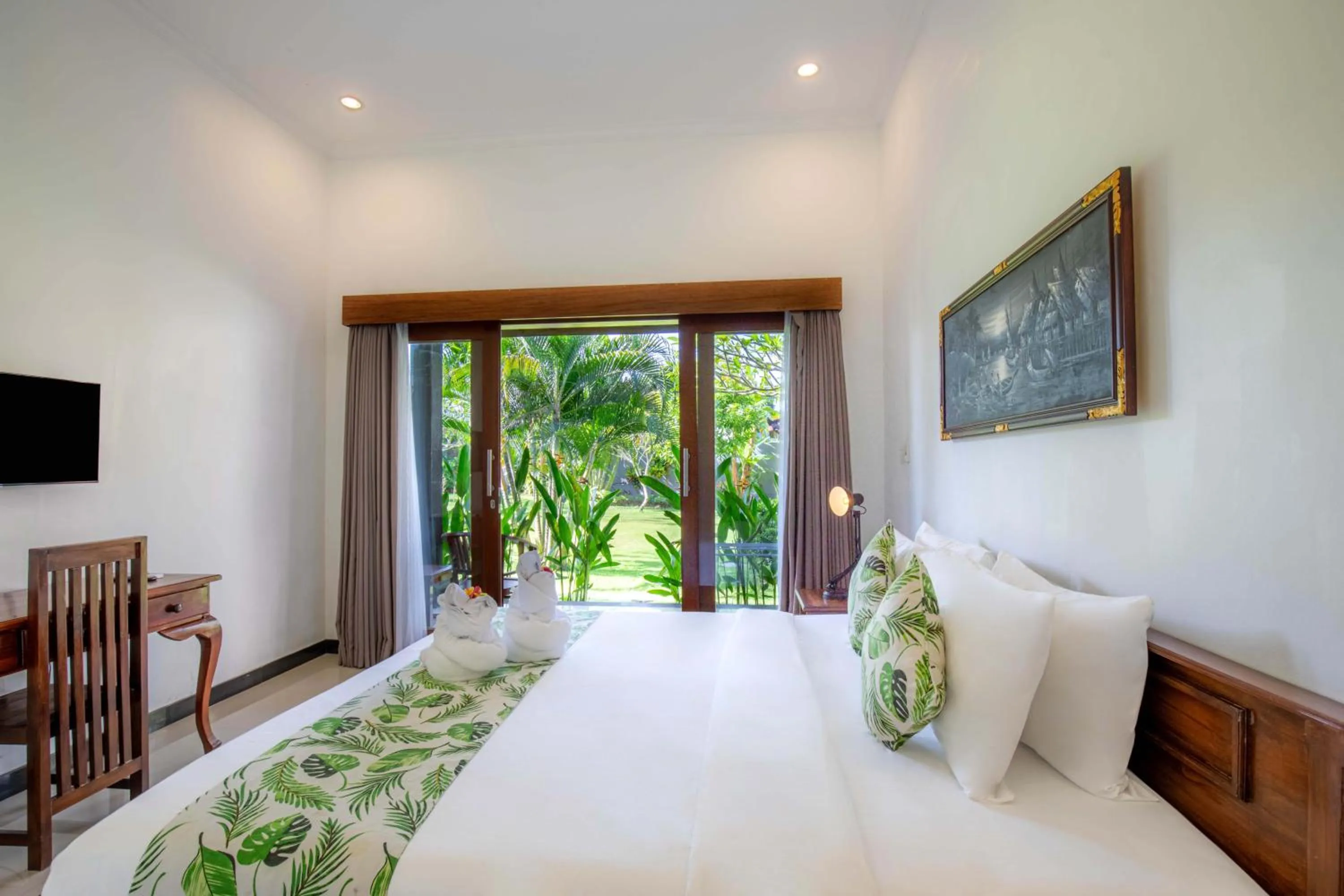 Bedroom, Bed in Carik Bali Guest House Canggu