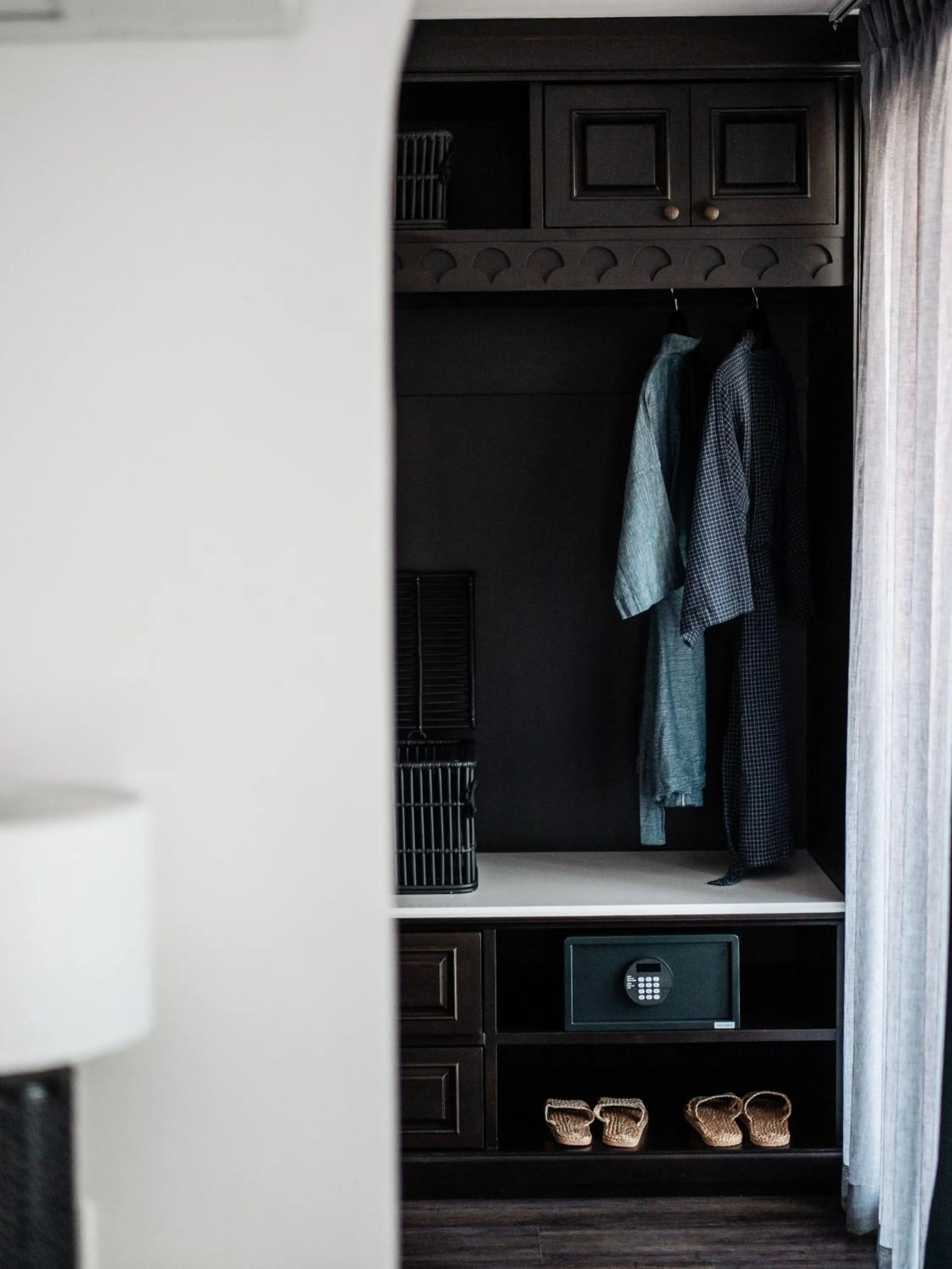 wardrobe in Burirattana Hotel-An Adults Only Hotel