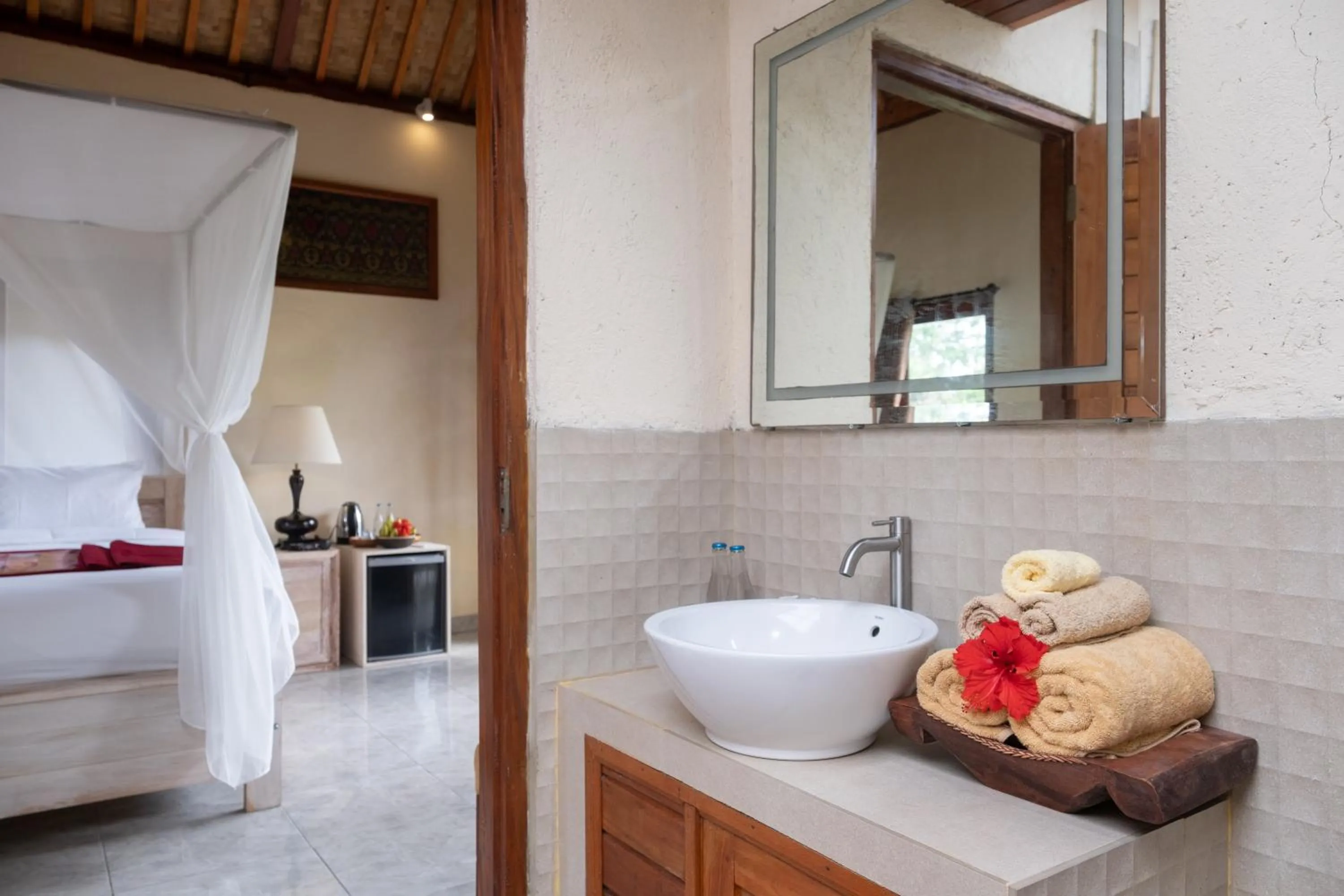 Toilet, Bed in Gongwi Cottages Sidemen