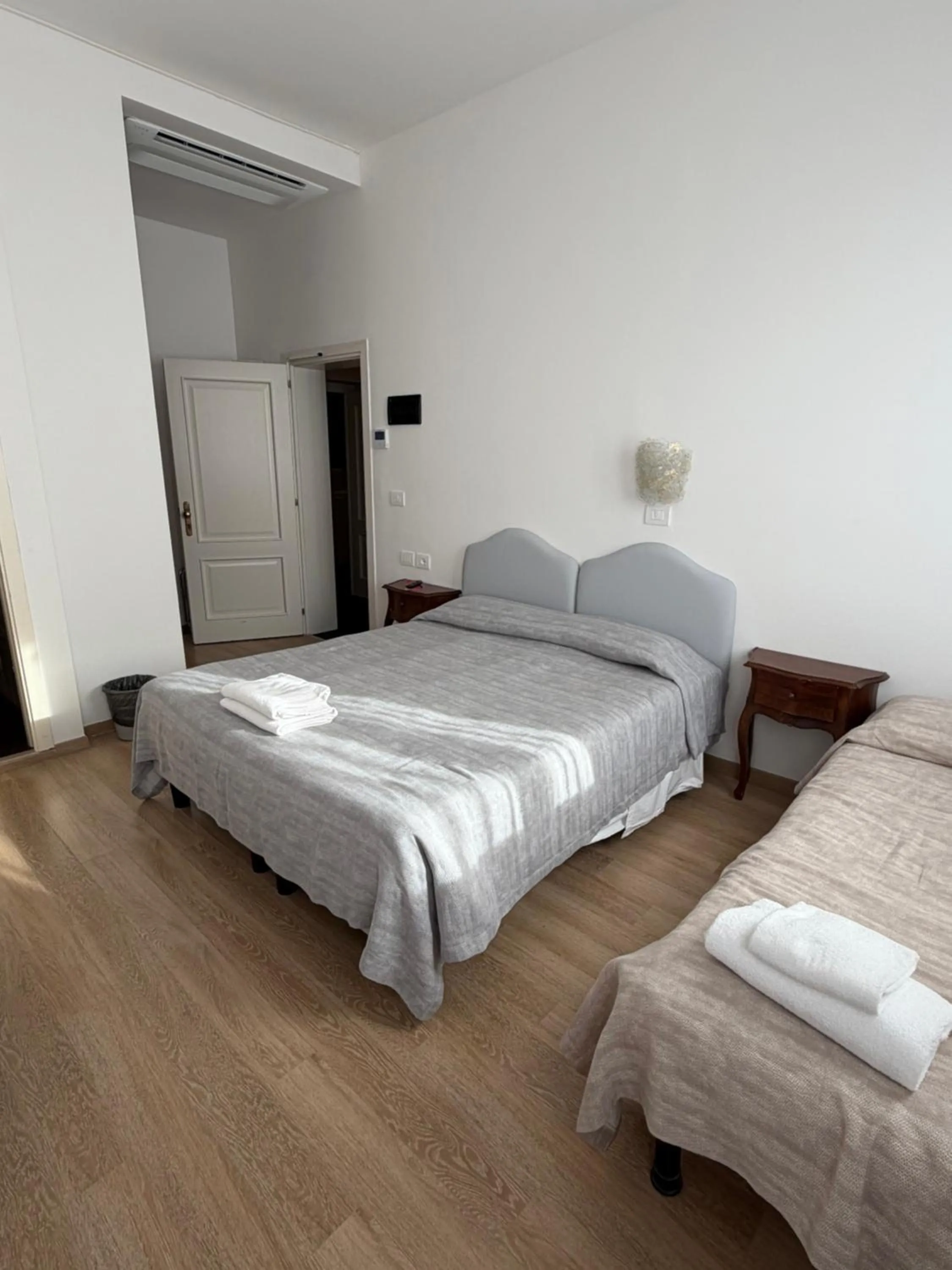 Bed in Hotel Cristallo