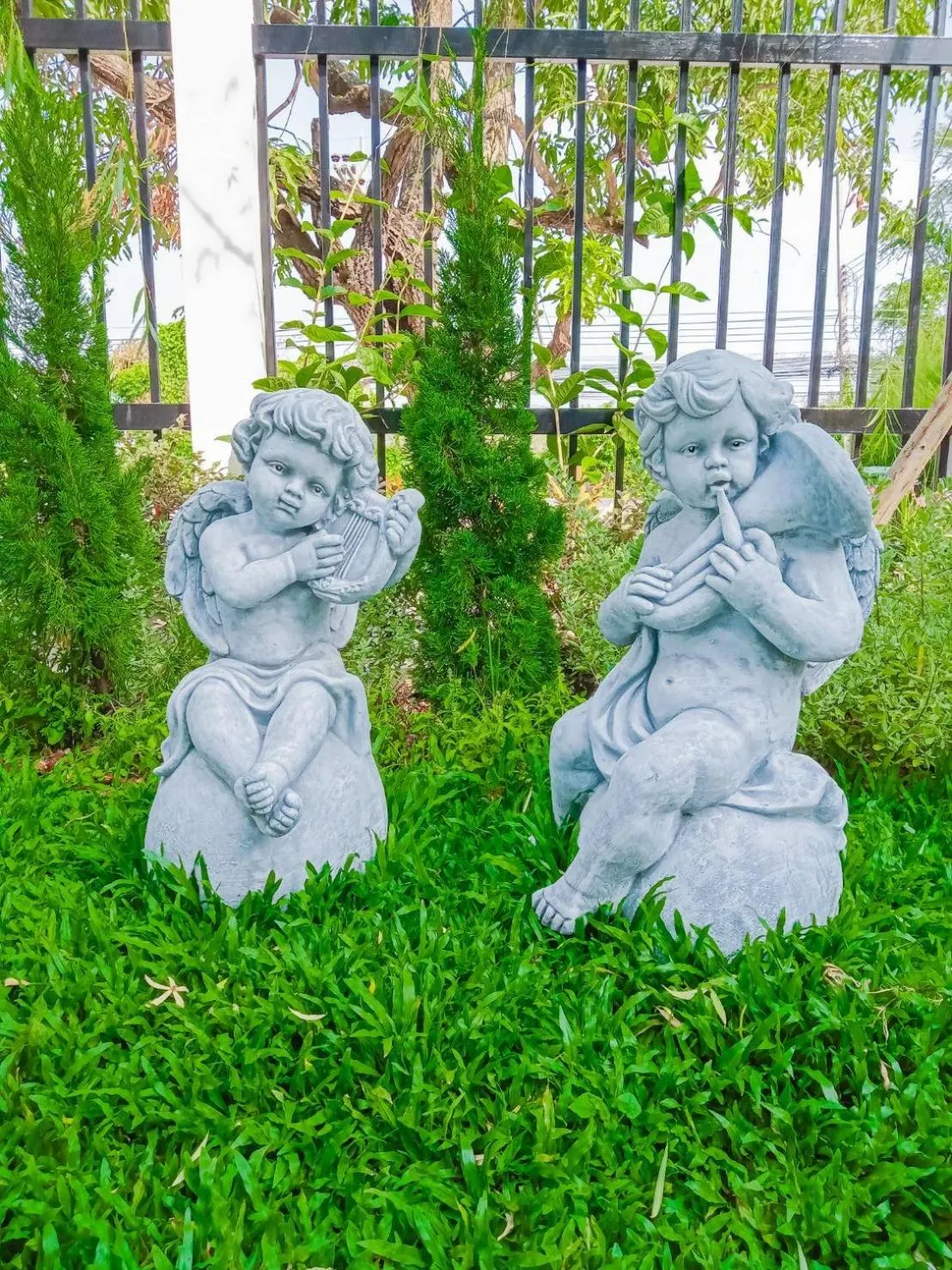 Garden in HATCHAO HERITAGE BEACH FRONT RESORT